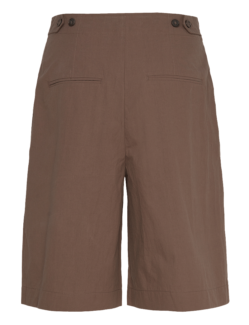 Mango - Cotton suit bermuda shorts - chino shorts - brown - 2
