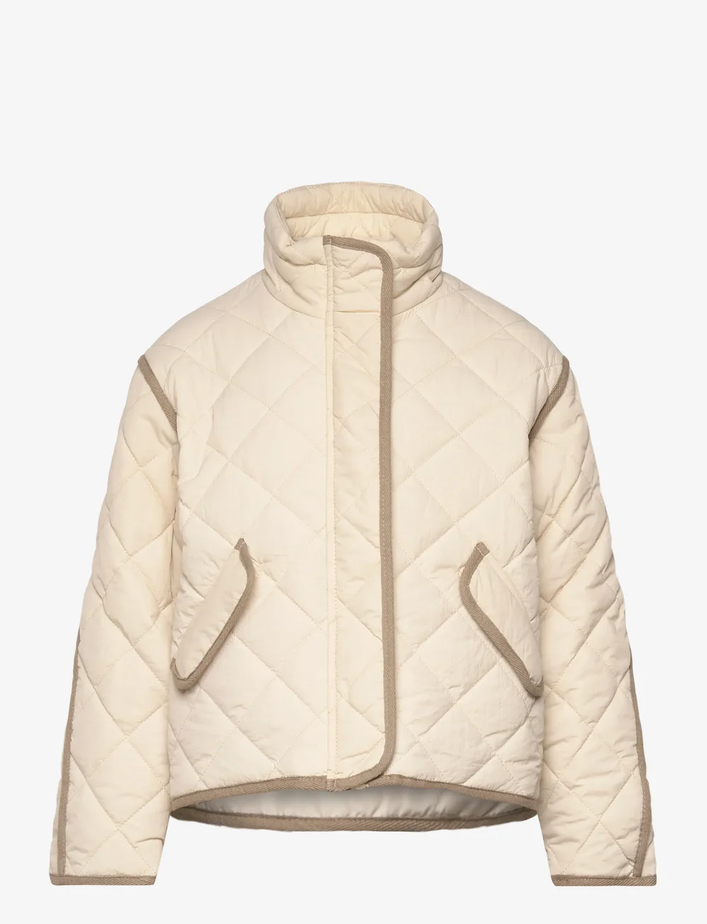 Mango - Quilted jacket - steppjacken - light beige - 0