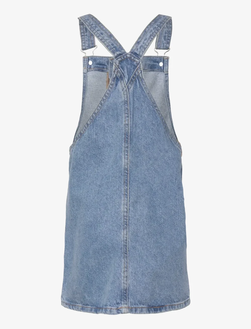 Mango - Short denim pinafore - overallkjoler - open blue - 1