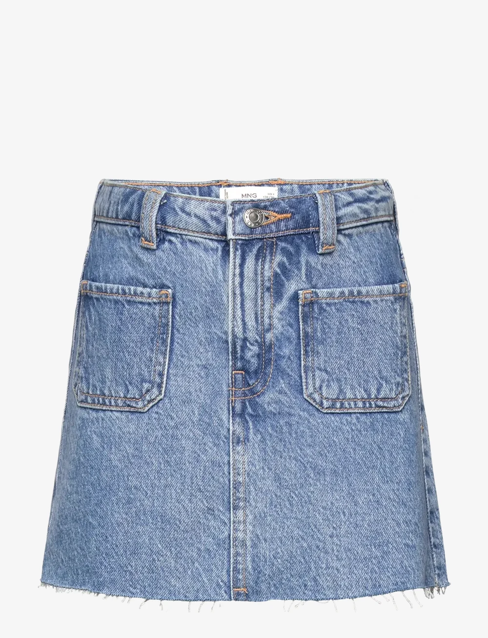 Mango - Denim short skirt - kurze röcke - open blue - 1