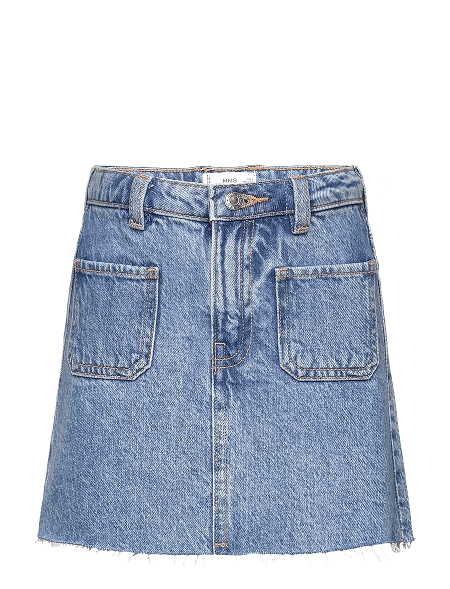 Mango - Denim short skirt - kurze röcke - open blue - 1