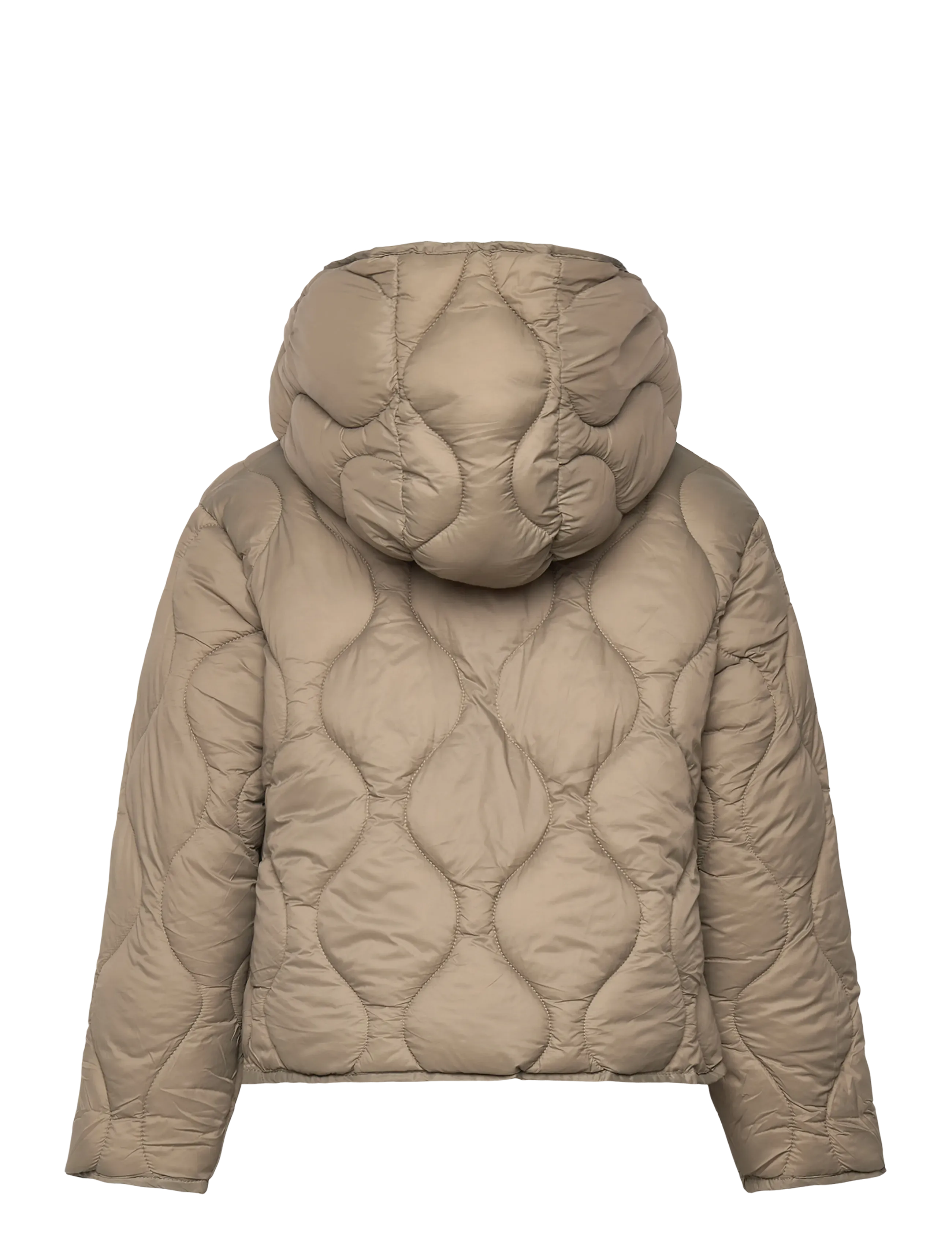 Mango - Hood puffer coat - herbstjacken - beige - khaki - 2