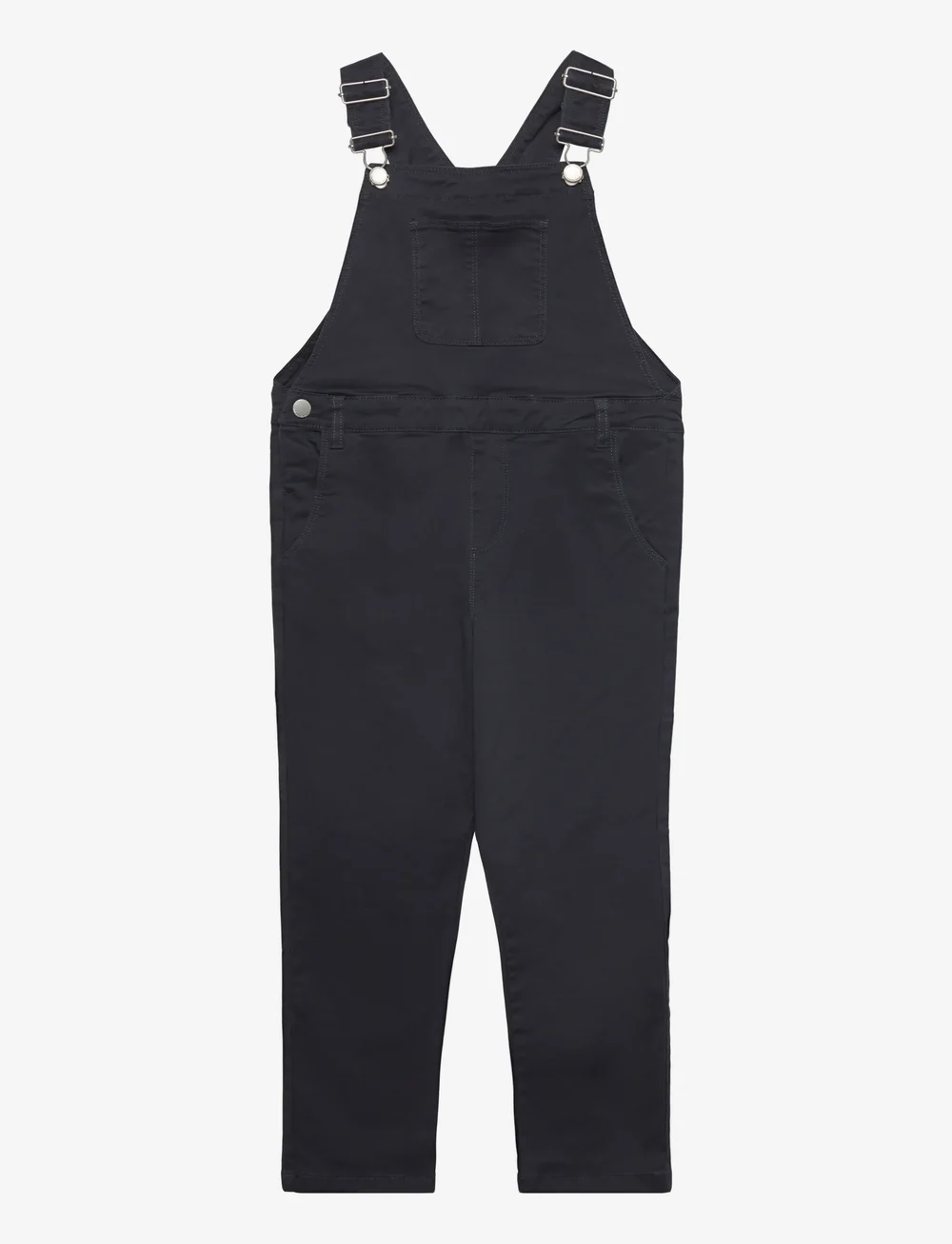 Mango - Long cotton dungarees - overalls - navy - 0