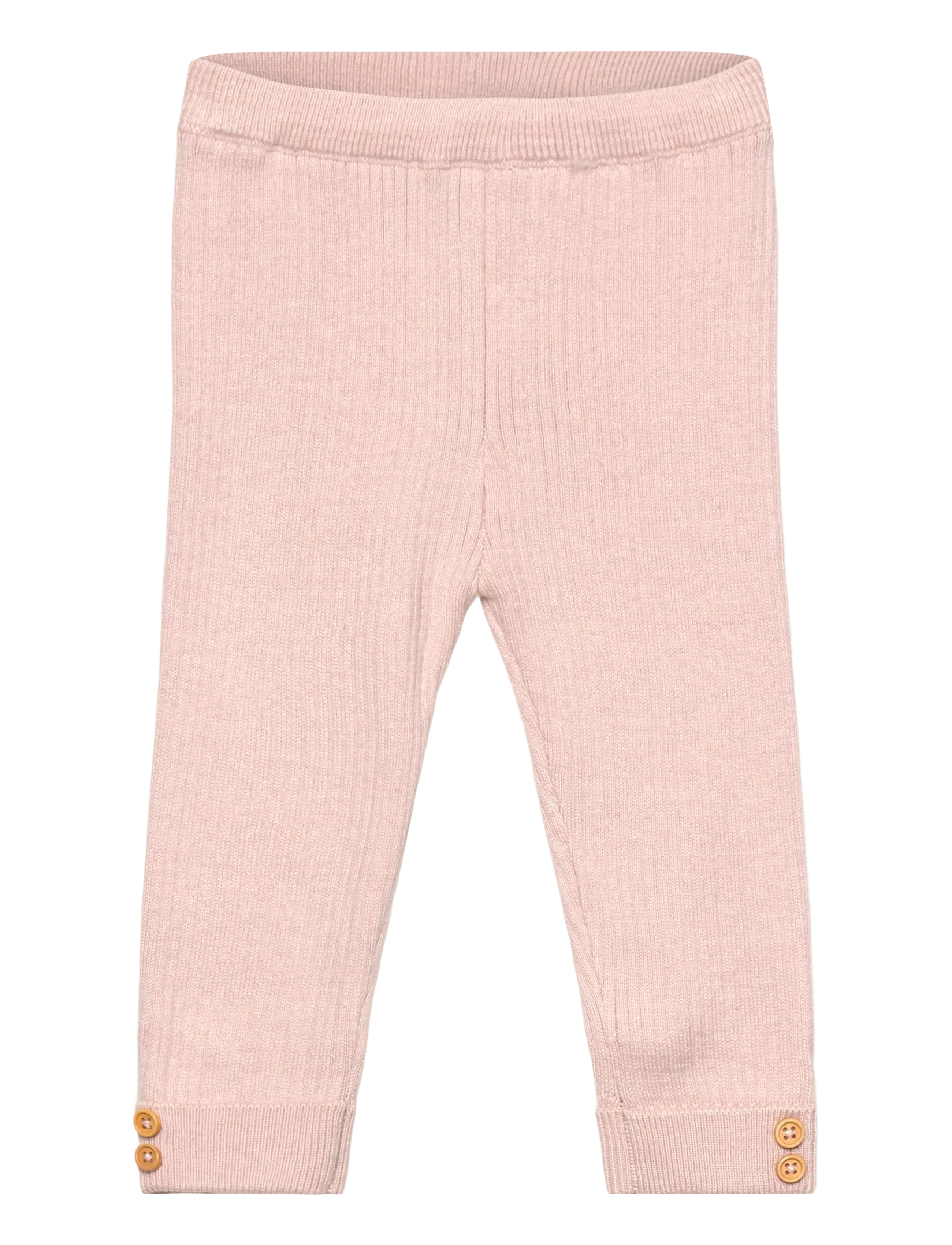 Mango Ribbed knitted leggings - Nederdelar - LT-PASTEL PINK / pink/rose