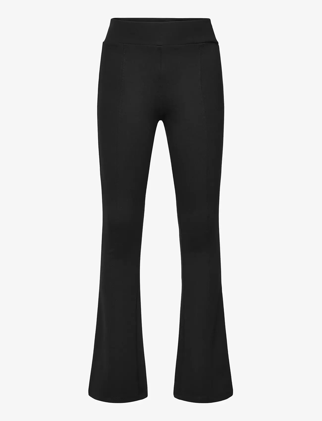 Mango - Flared leggings - leggings - black - 0