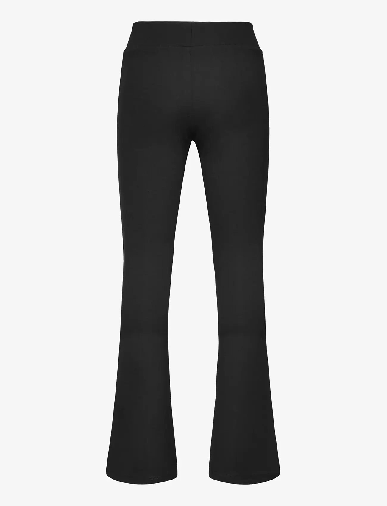 Mango - Flared leggings - leggings - black - 1