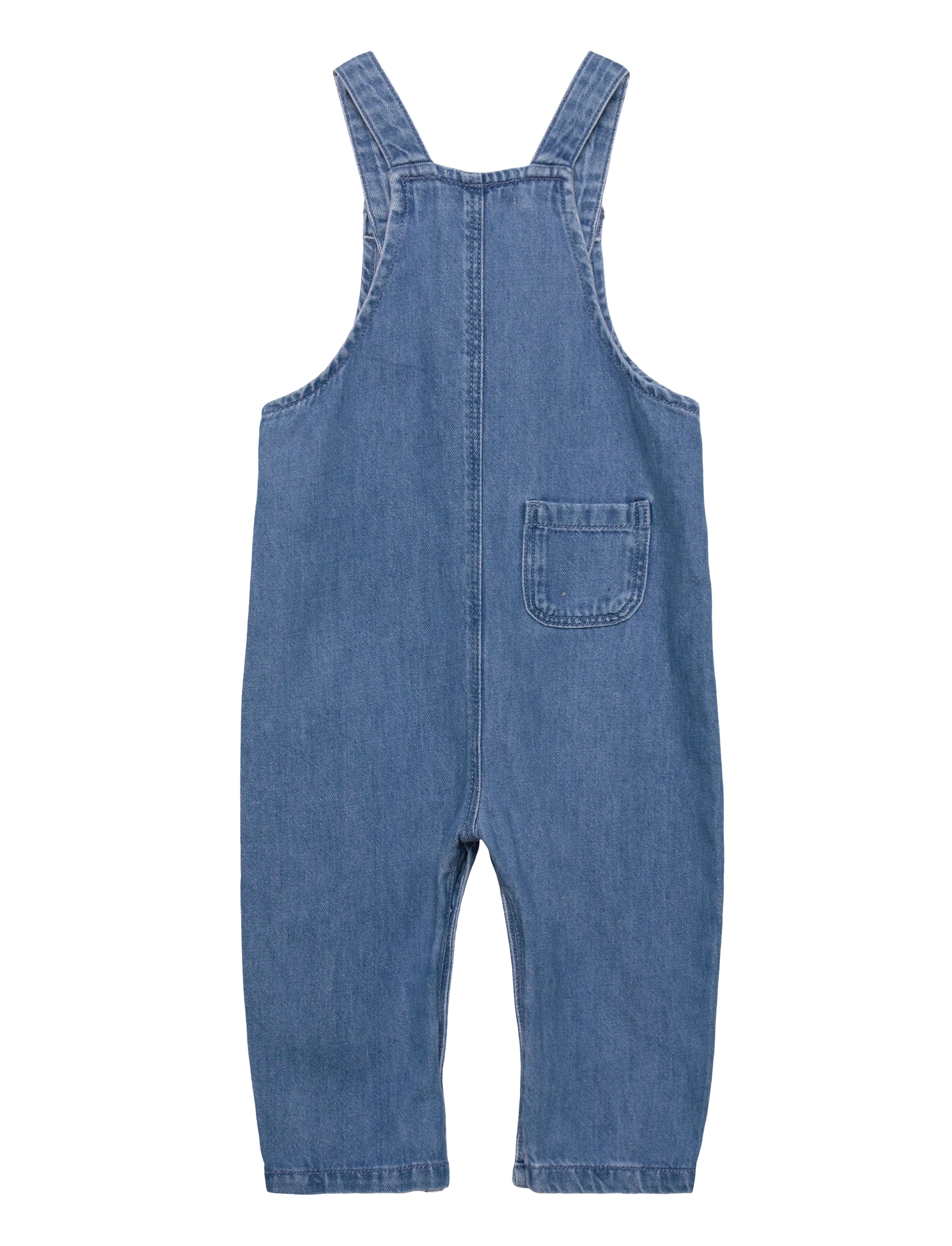 Mango - Denim pockets dungarees - gode sommertilbud - open blue - 1