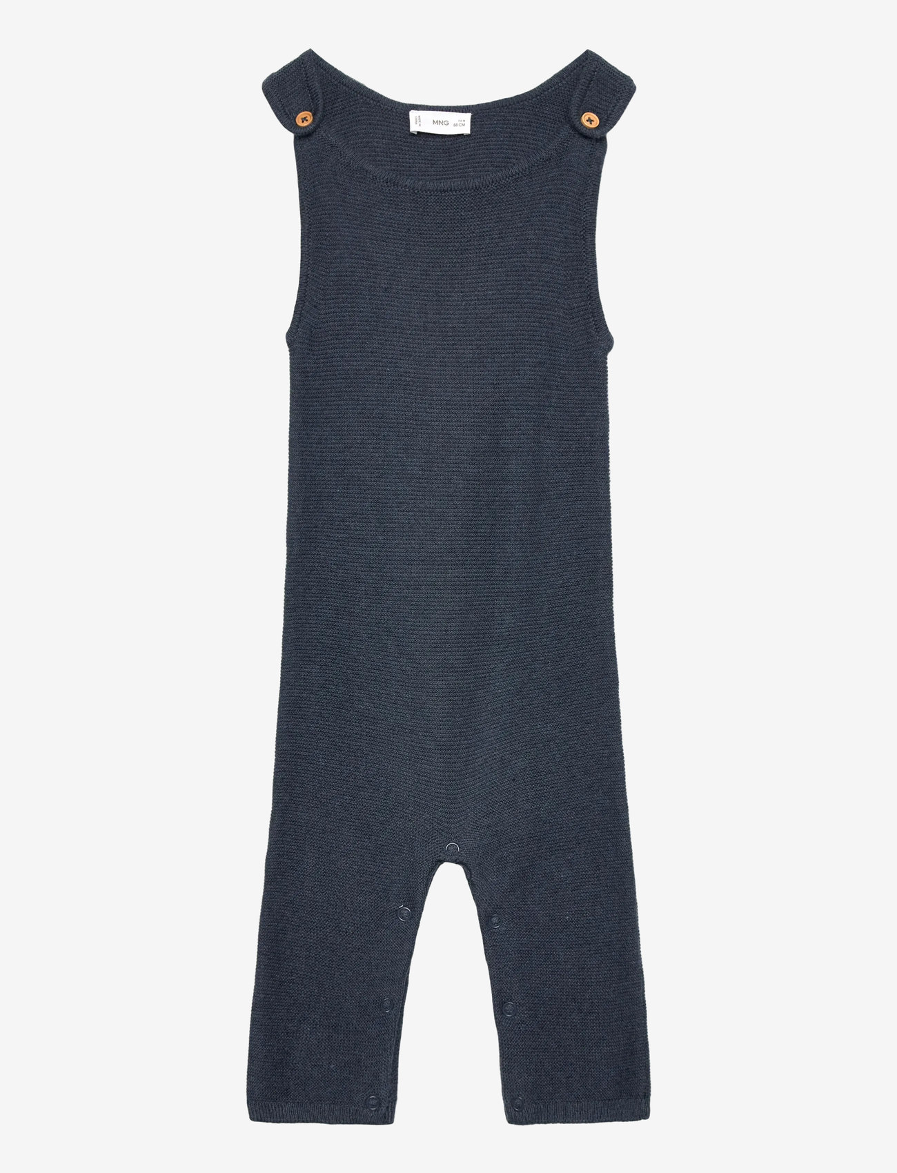 Mango - Knitted long jumpsuit - jumpsuits - green - 0