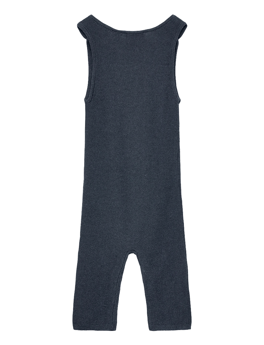 Mango - Knitted long jumpsuit - byxdress - green - 1