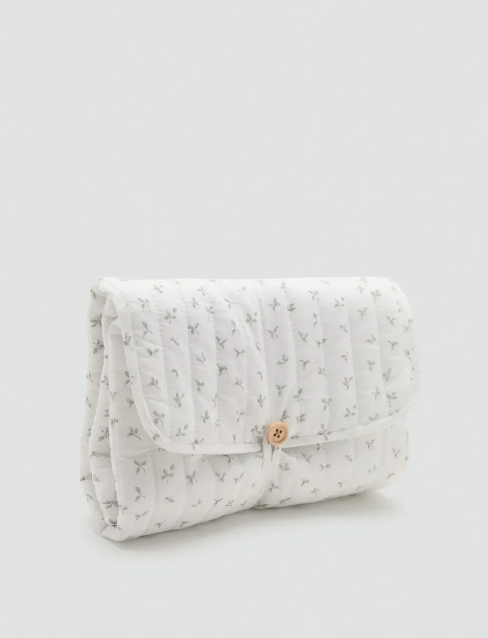 Mango - Floral travel changing mat - wickelunterlagen - natural white - 0