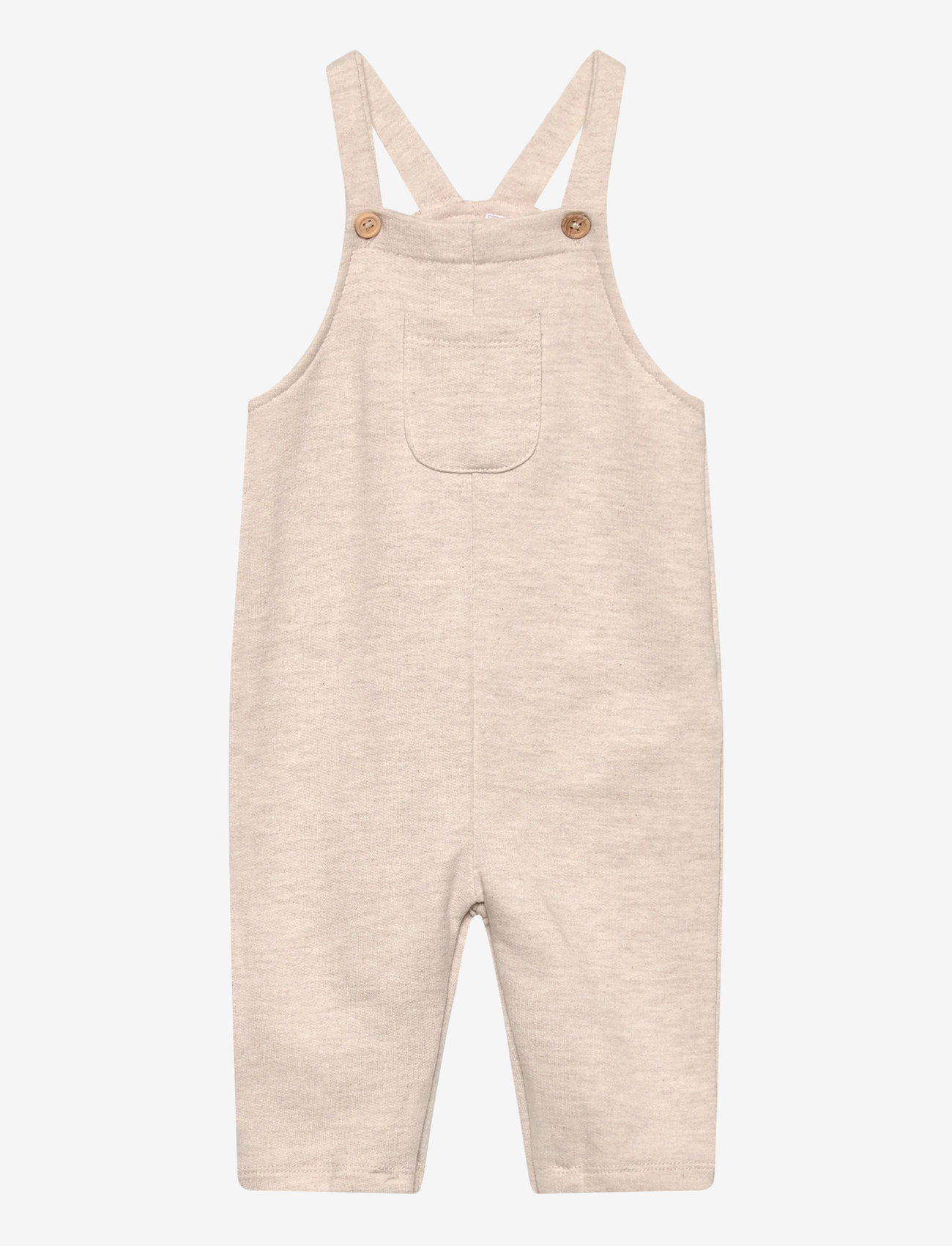 Mango - Long cotton dungarees - gifts below 15000kr - lt pastel brown - 0