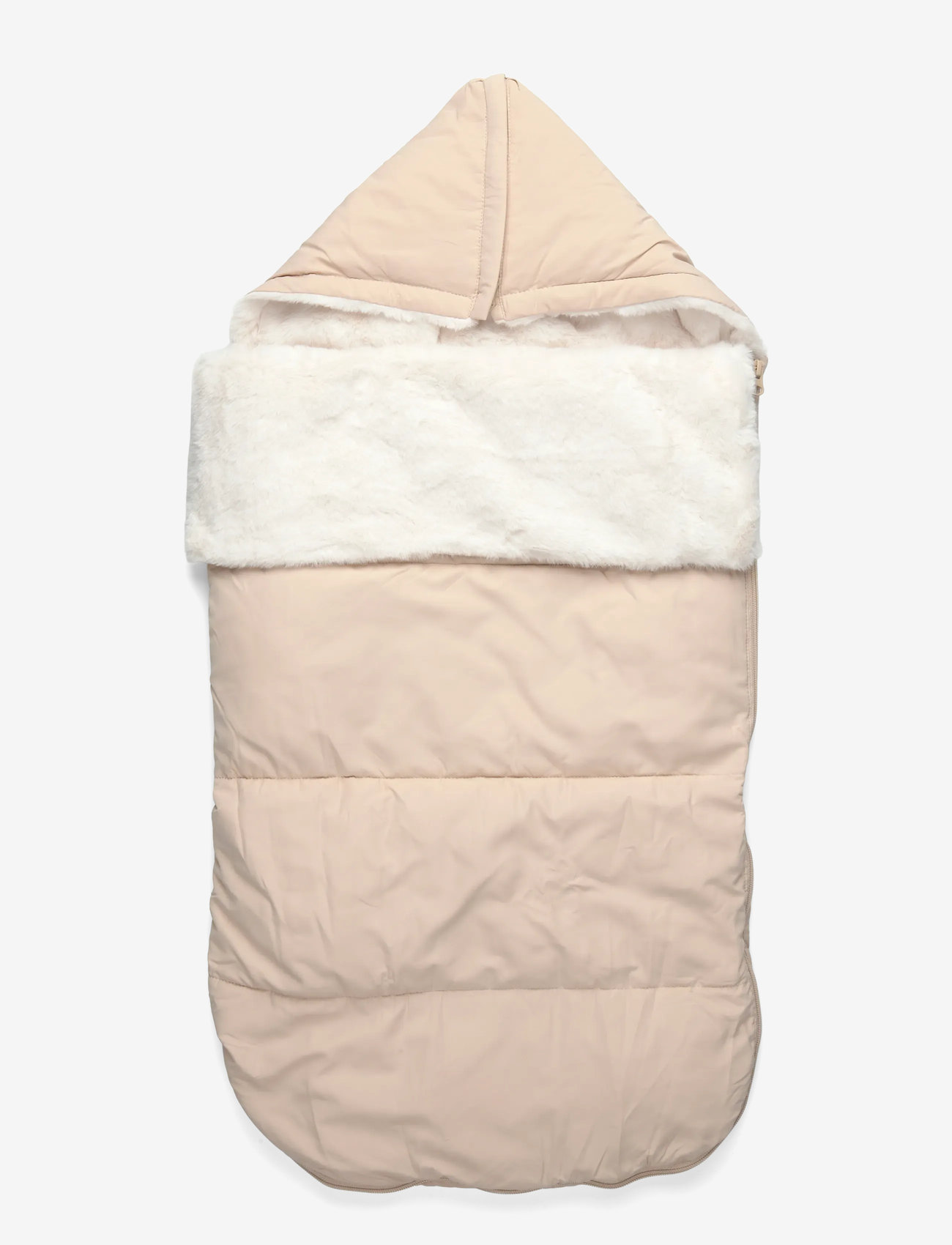 Mango - Fur-effect walking bag - køreposer - light beige - 0