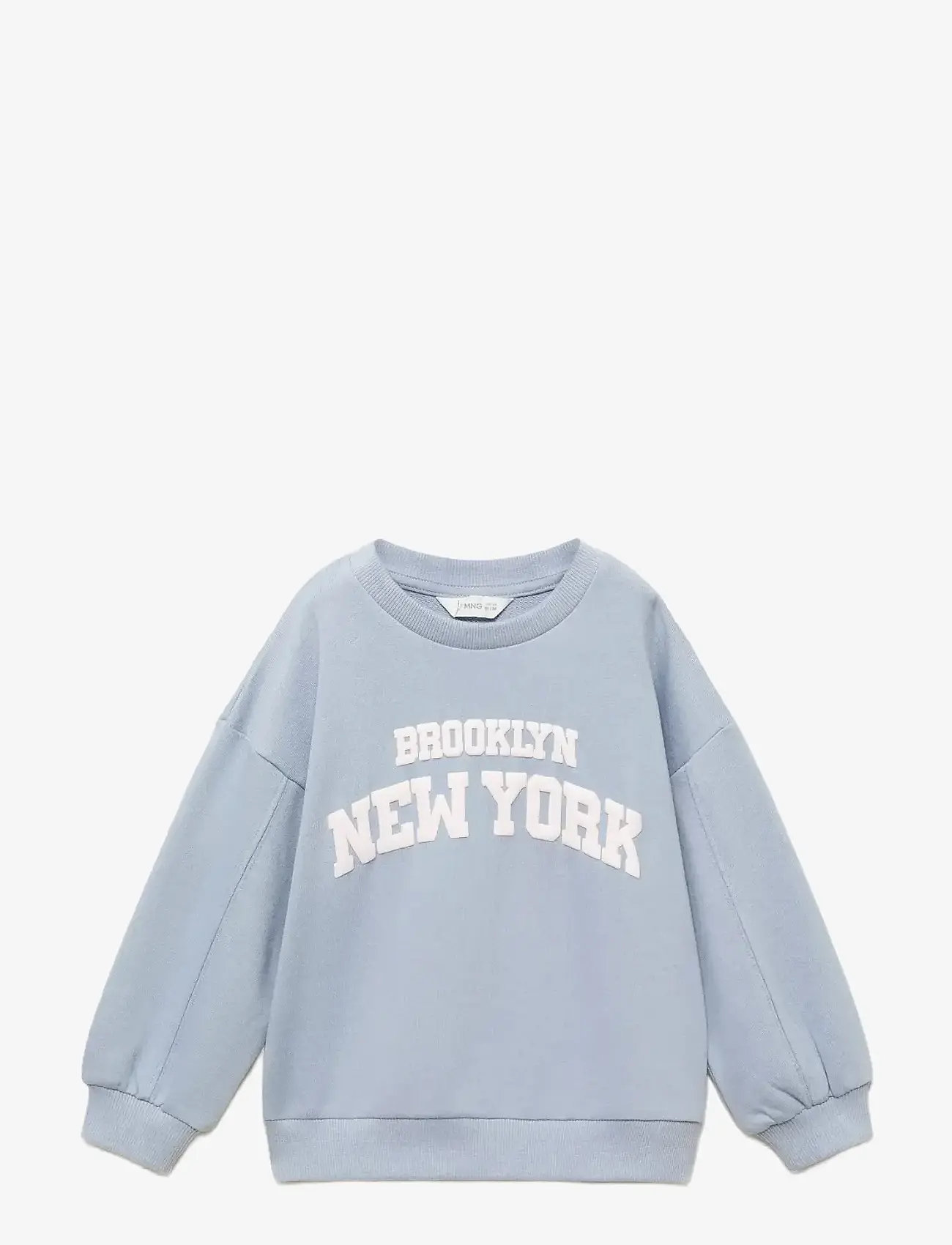 Mango - New York sweatshirt - sweatshirts - medium blue - 0
