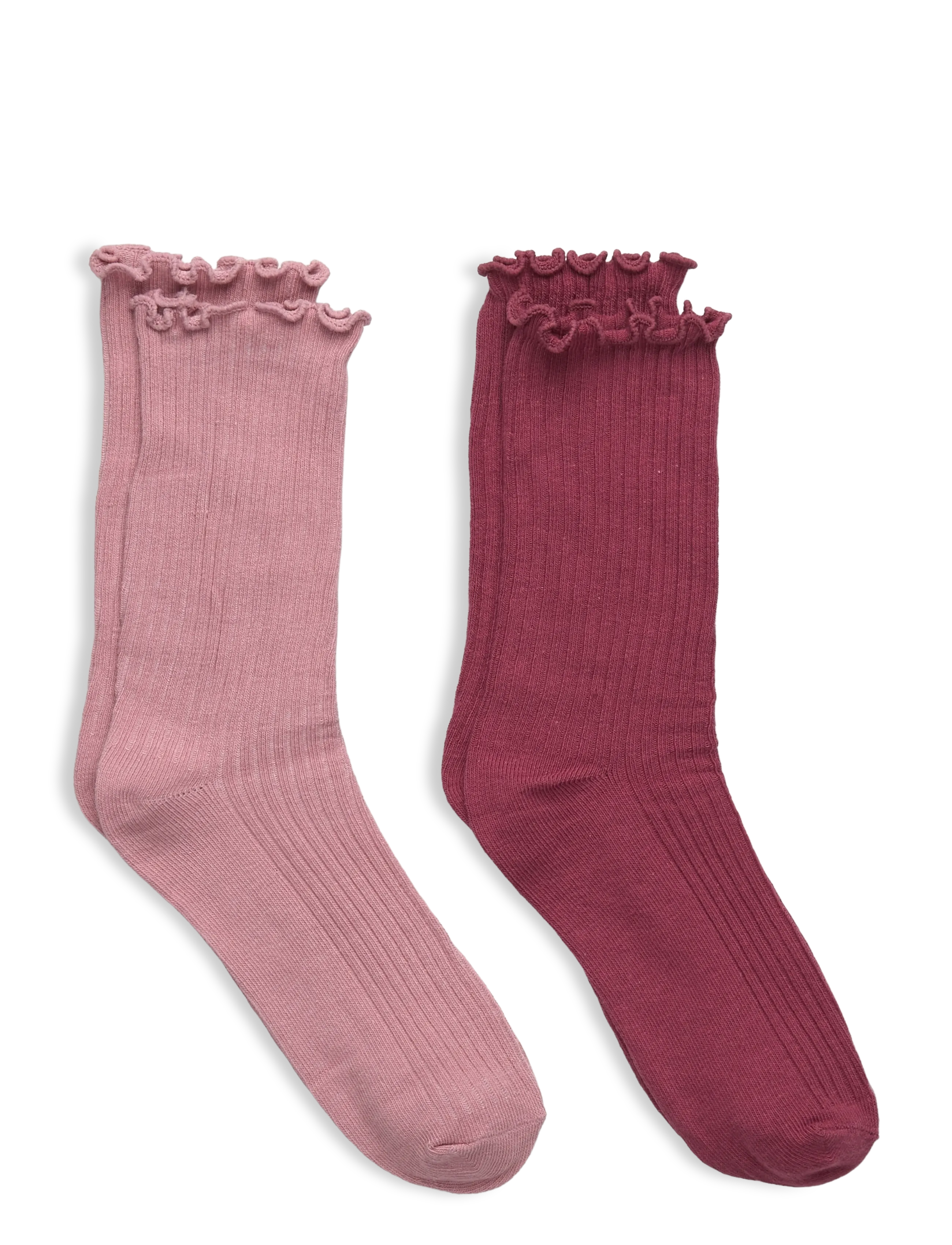 Mango 2 Pack Ribbed Socks, L, Socken & Strumpfhosen, Rosa - Kinder