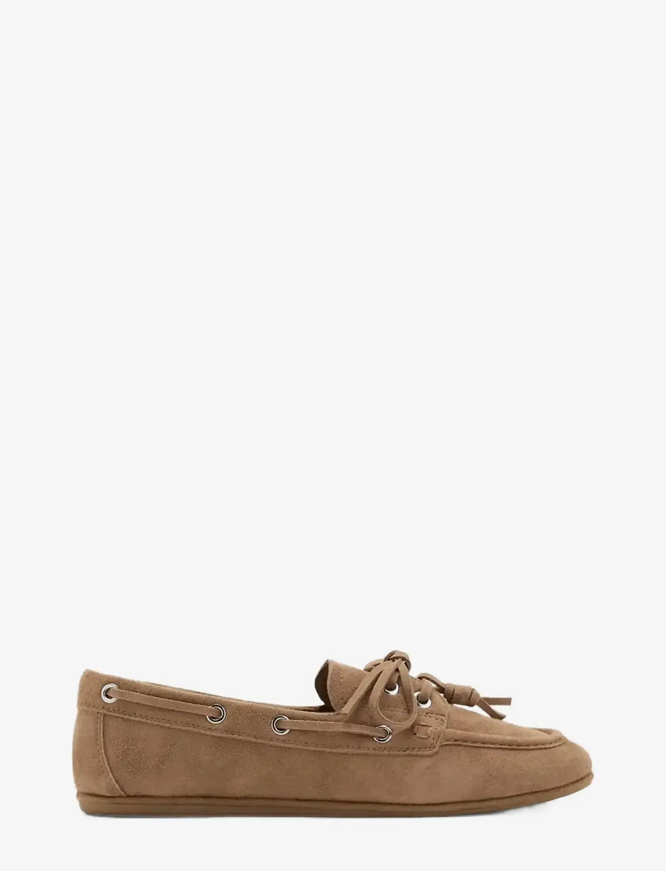 Mango - Deck shoes with laces - lt pastel brown - 1