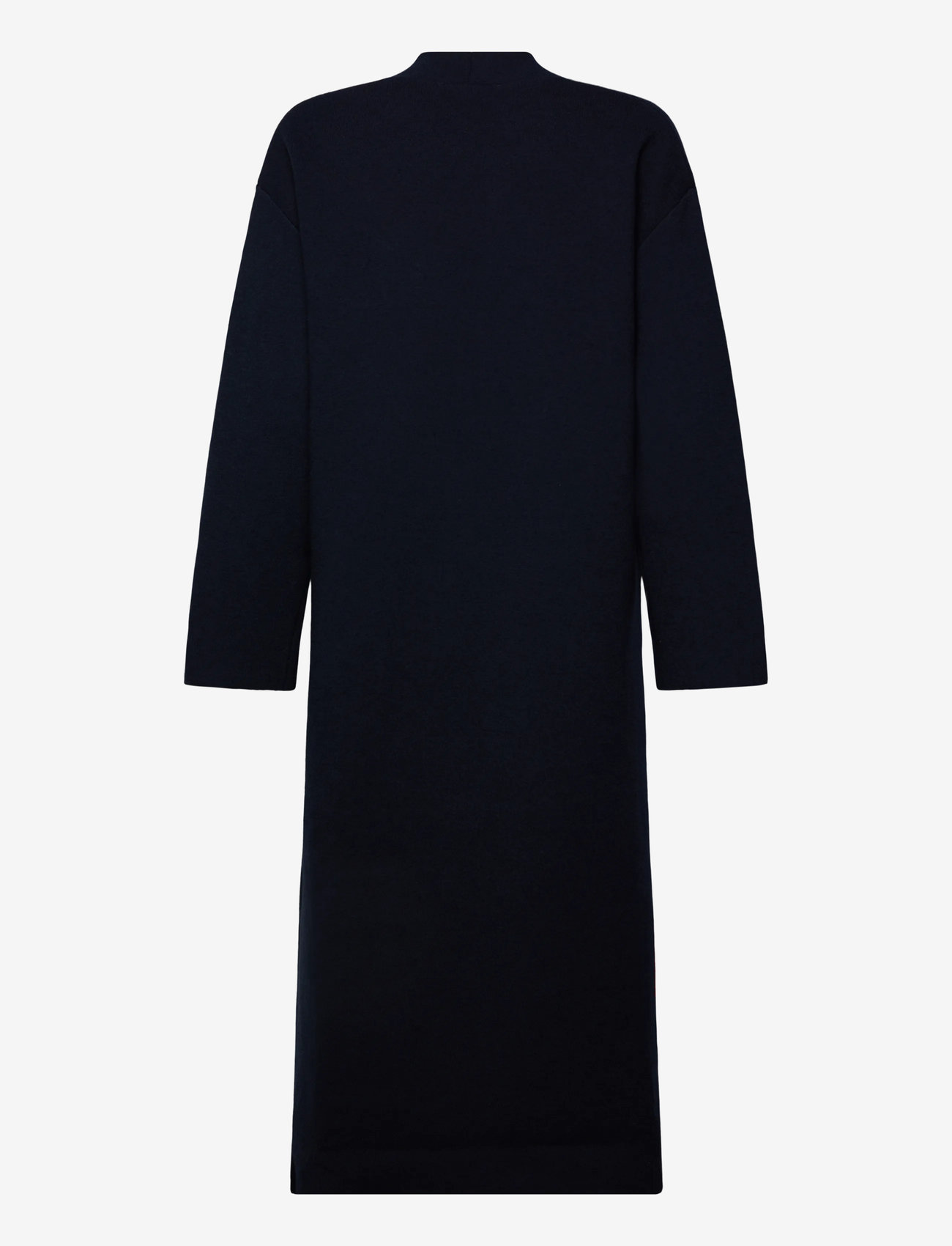 Mango - Knitted long coat - sügisesed riided - navy - 1
