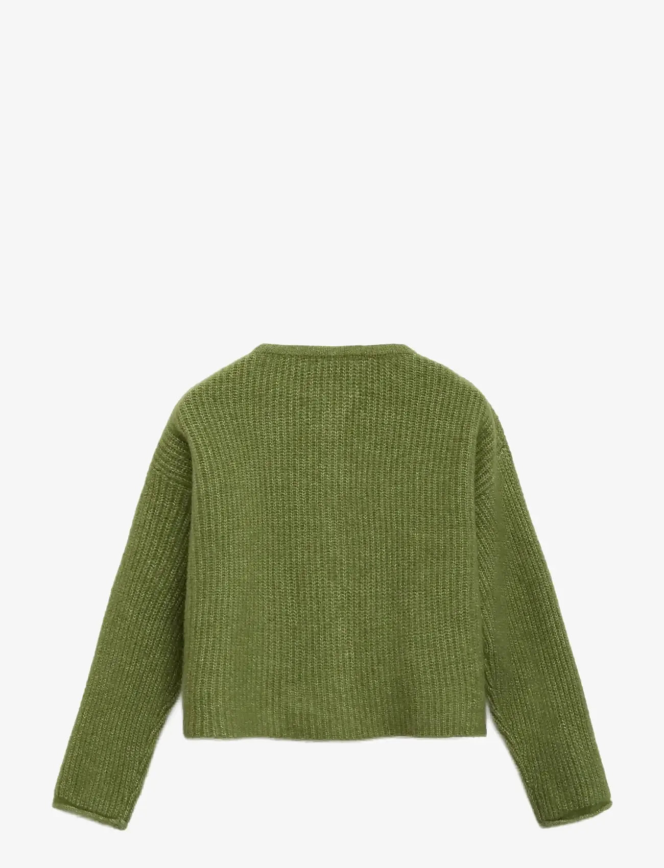 Mango - Knitted button cardigan - herbstliche kleidung - green - 1