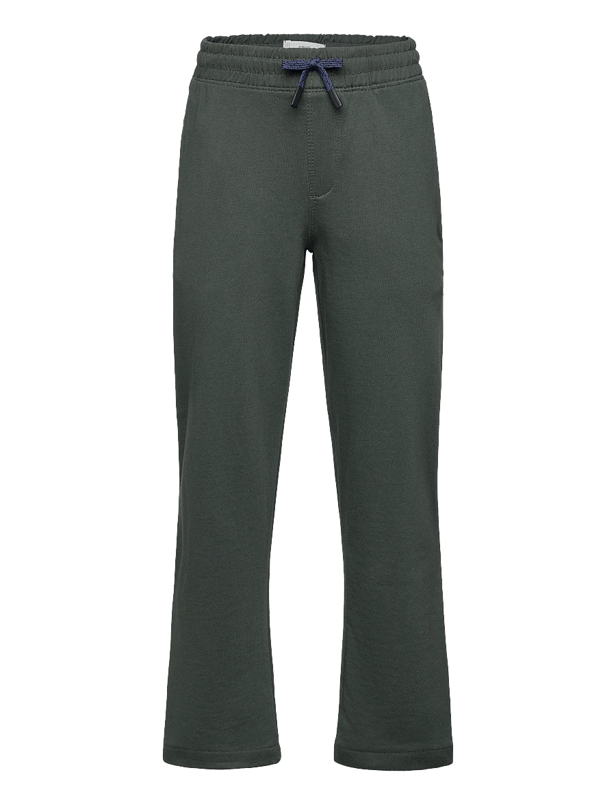 Mango - Cotton drawstring joggers - mjukisbyxor - beige - khaki - 1
