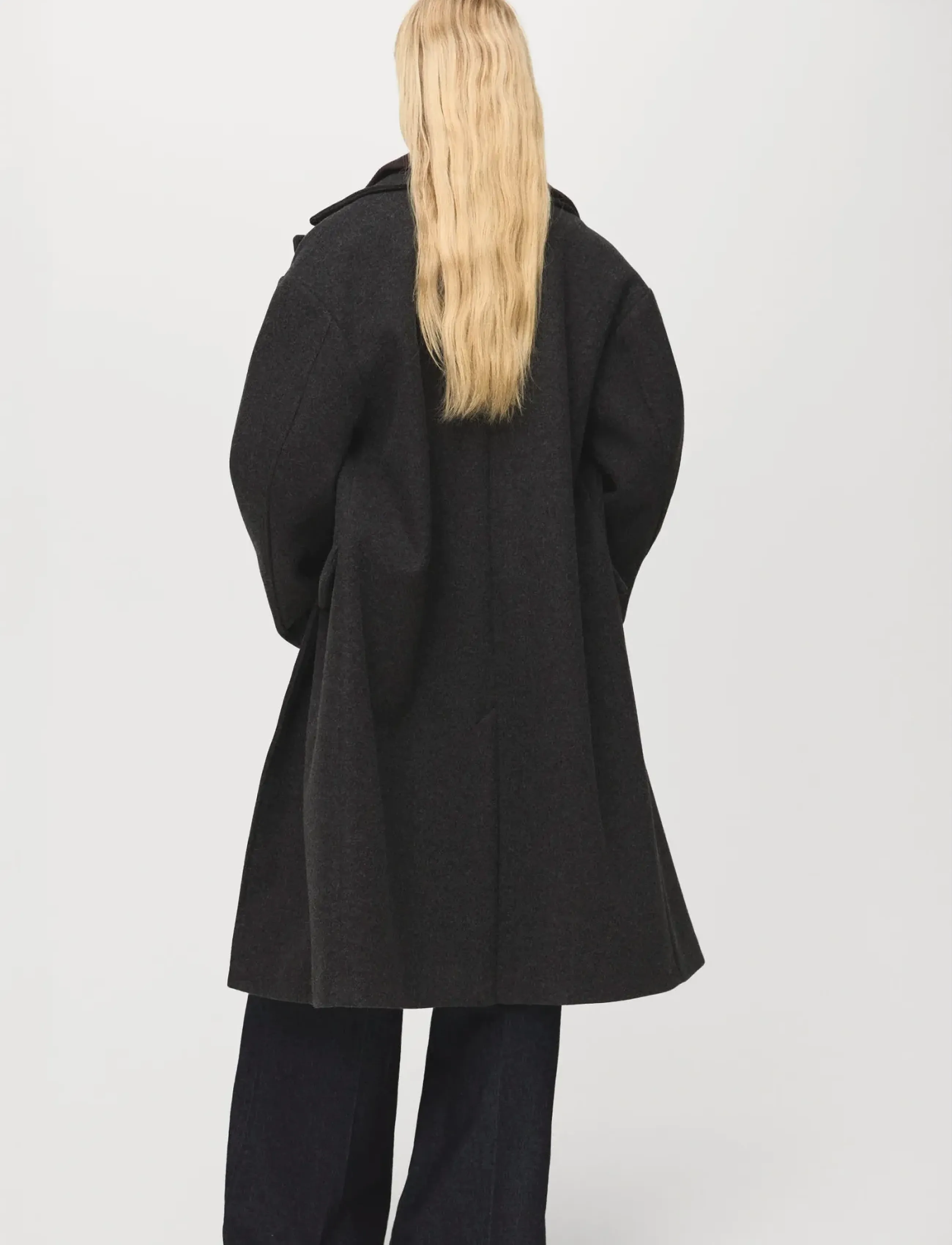 Double-Breasted Midi Coat 2
