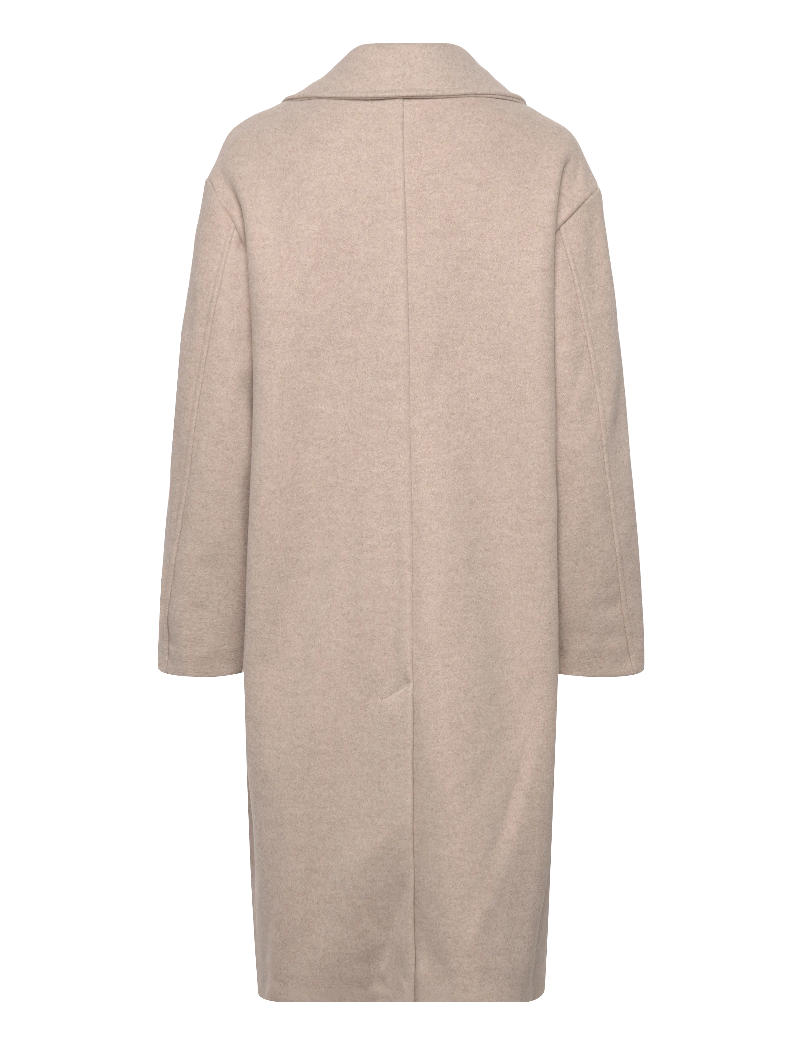 Mango - Double-breasted midi coat - uldfrakker - medium brown - 2