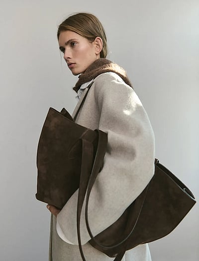 Double-Breasted Midi Coat - Uldfrakker