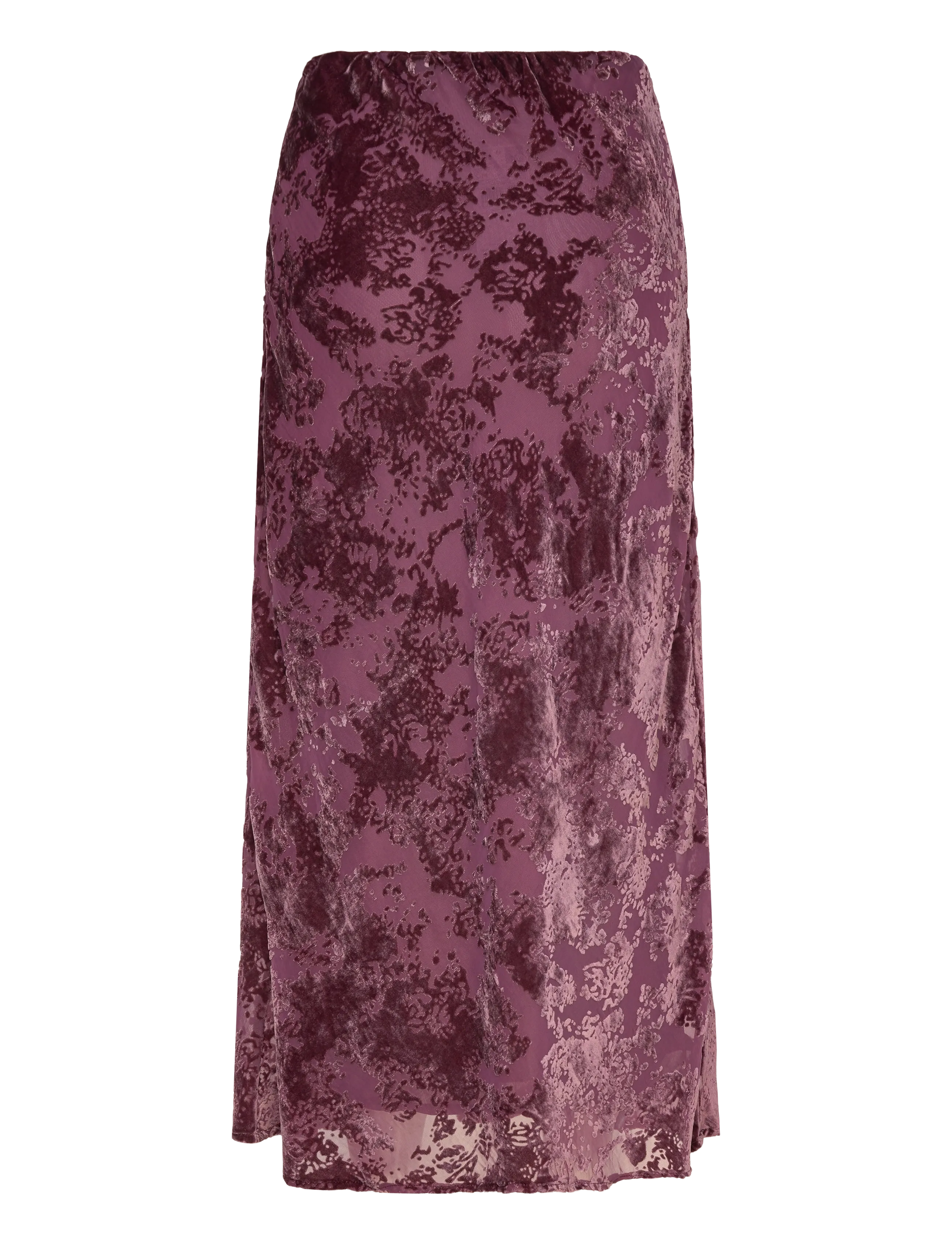 Mango - Long jacquard skirt - maxi nederdele - dark red - 1