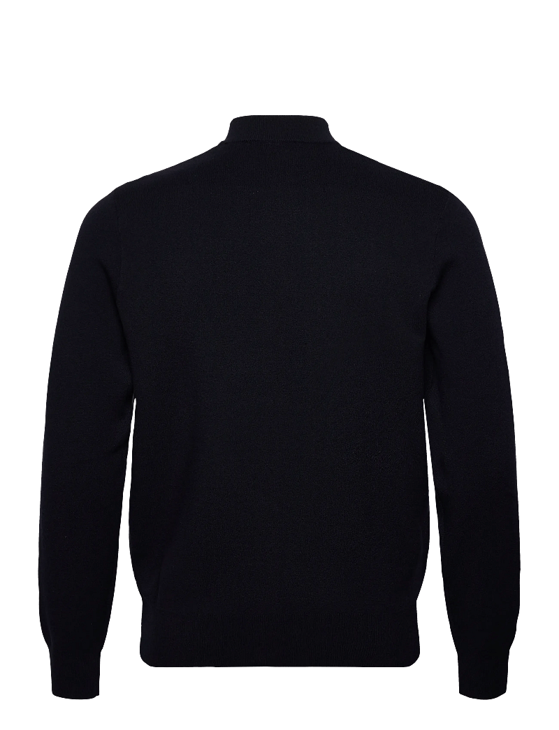 Mango - Zipped knit cardigan - fullzip strik - navy - 1