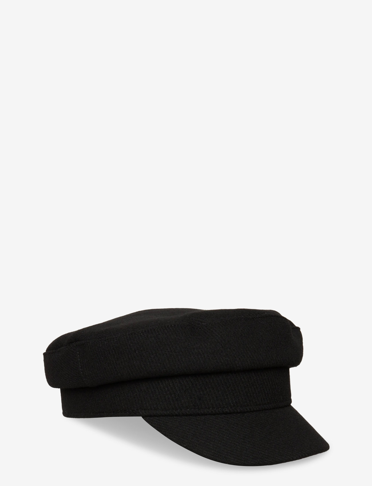 Mango - Rigid wool-blend baker boy cap - laveste priser - black - 0