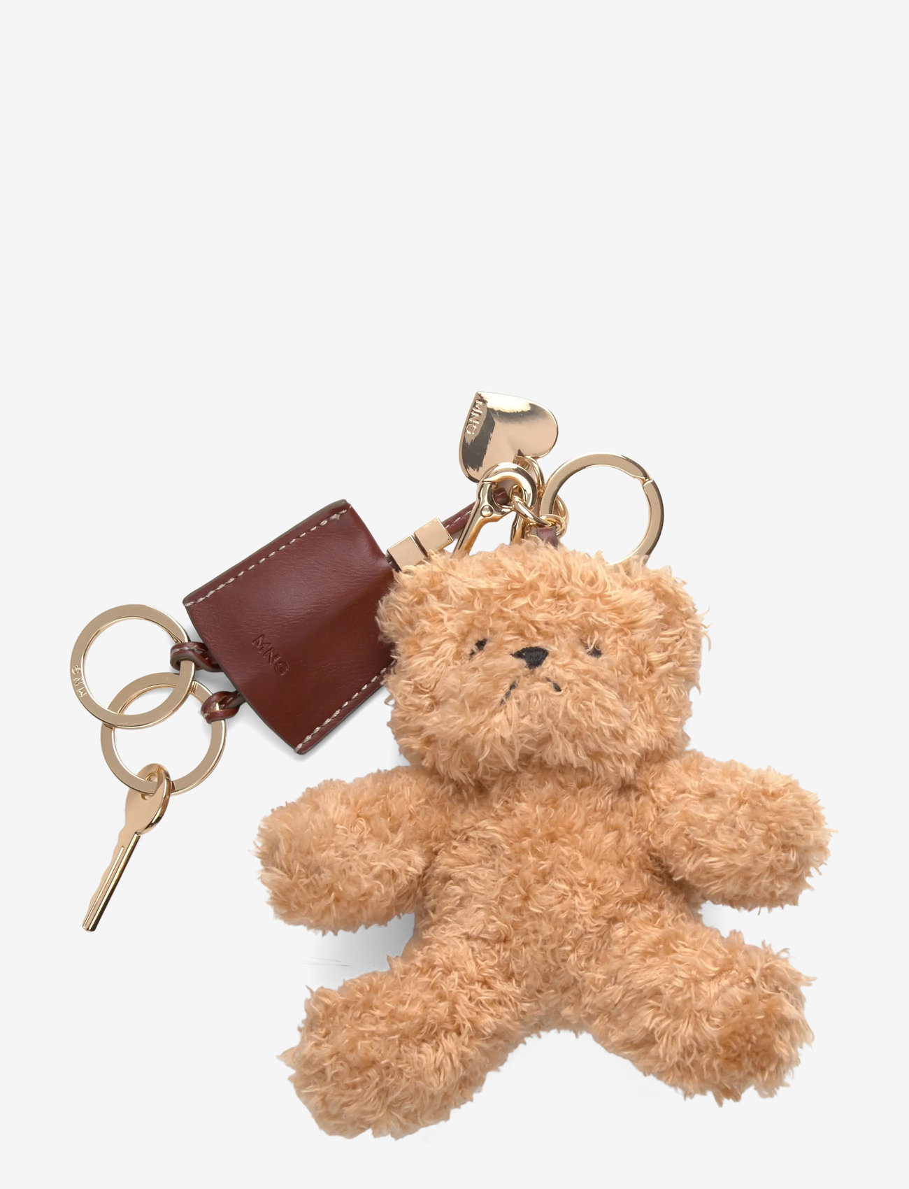 Mango - Bear keyring - mažiausios kainos - medium brown - 0