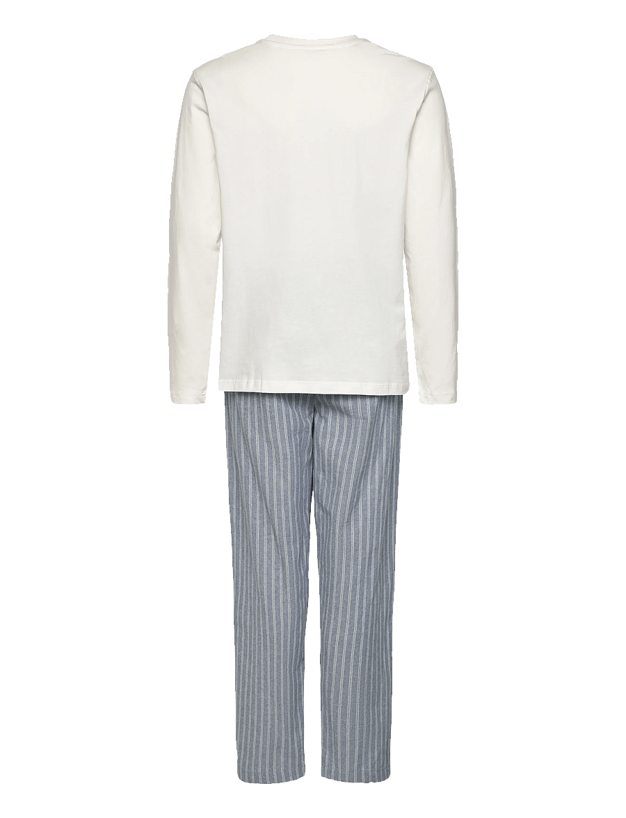 Mango - Striped long pyjamas - pyjamasset - medium blue - 2