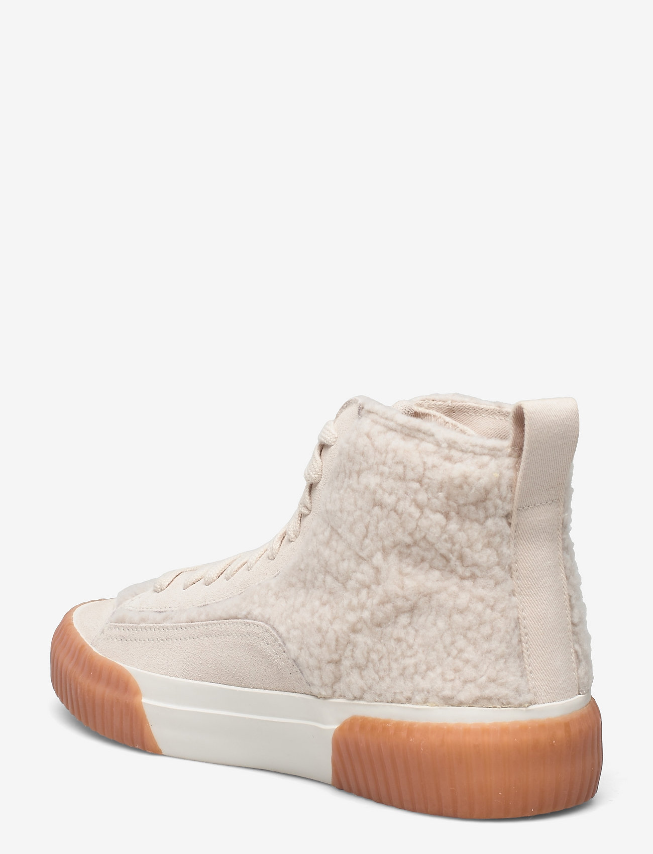 Mango - FLUFFY - hohe sneakers - stone - 2