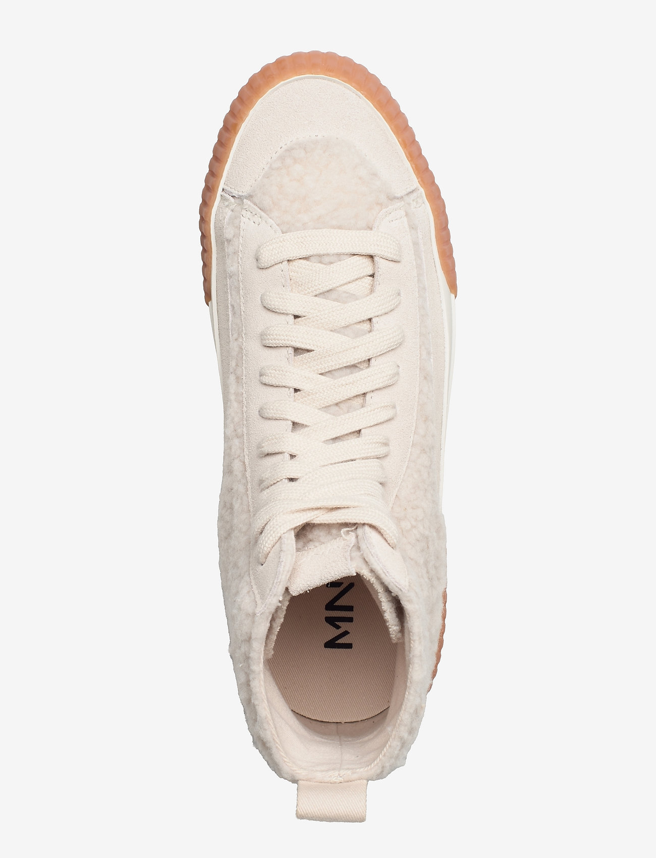 Mango - FLUFFY - hohe sneakers - stone - 3