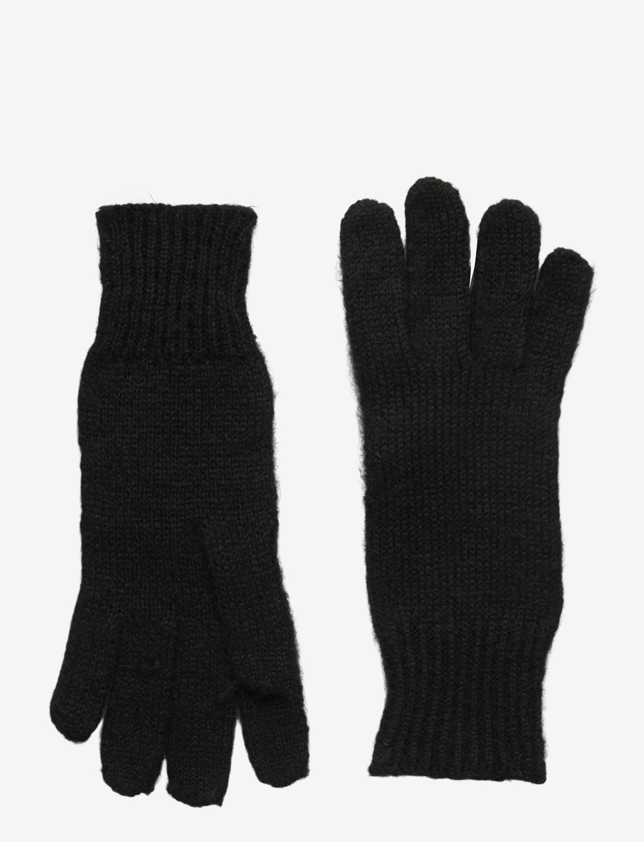 Mango - Knitted gloves - accessoarer - black - 0