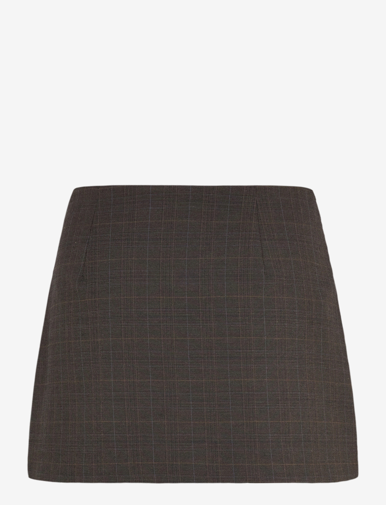 Mango - Check wrap skirt - festtøj til outletpriser - brown - 2