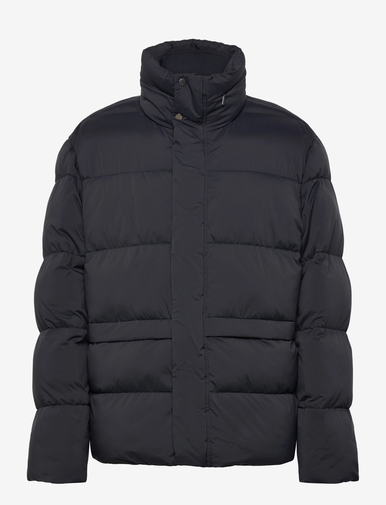 Mango - Short water-repellent puffer jacket - höstjackor - navy - 1