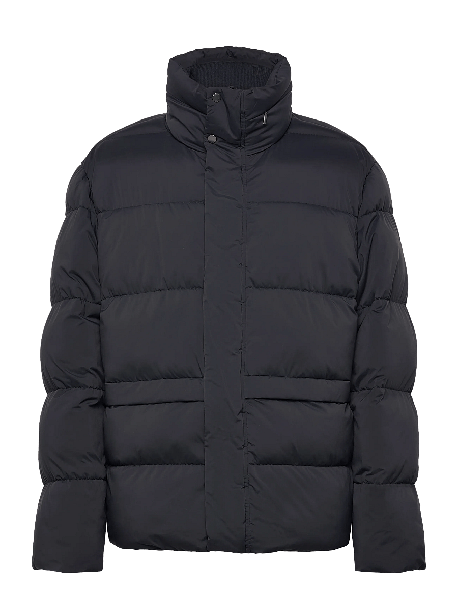 Mango - Short water-repellent puffer jacket - forårsjakker - navy - 1