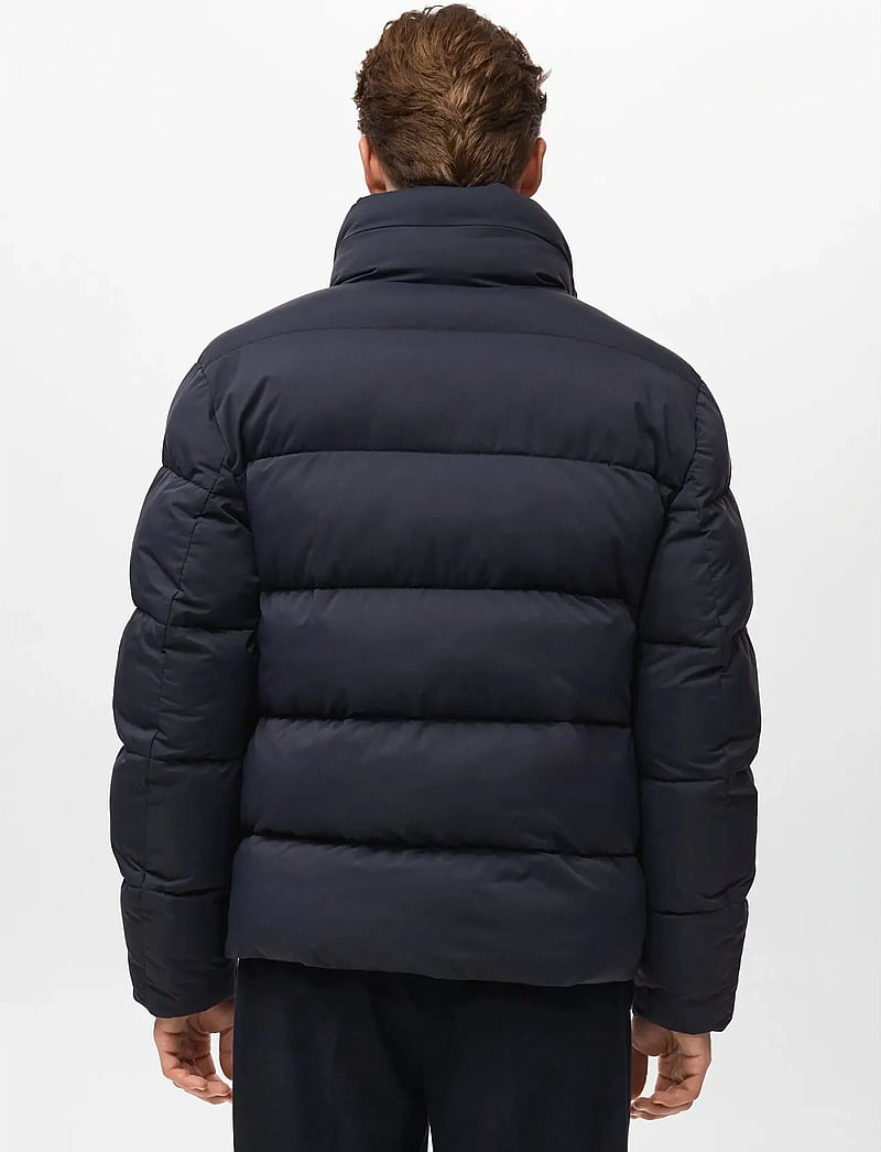 Mango - Short water-repellent puffer jacket - herbstjacken - navy - 4