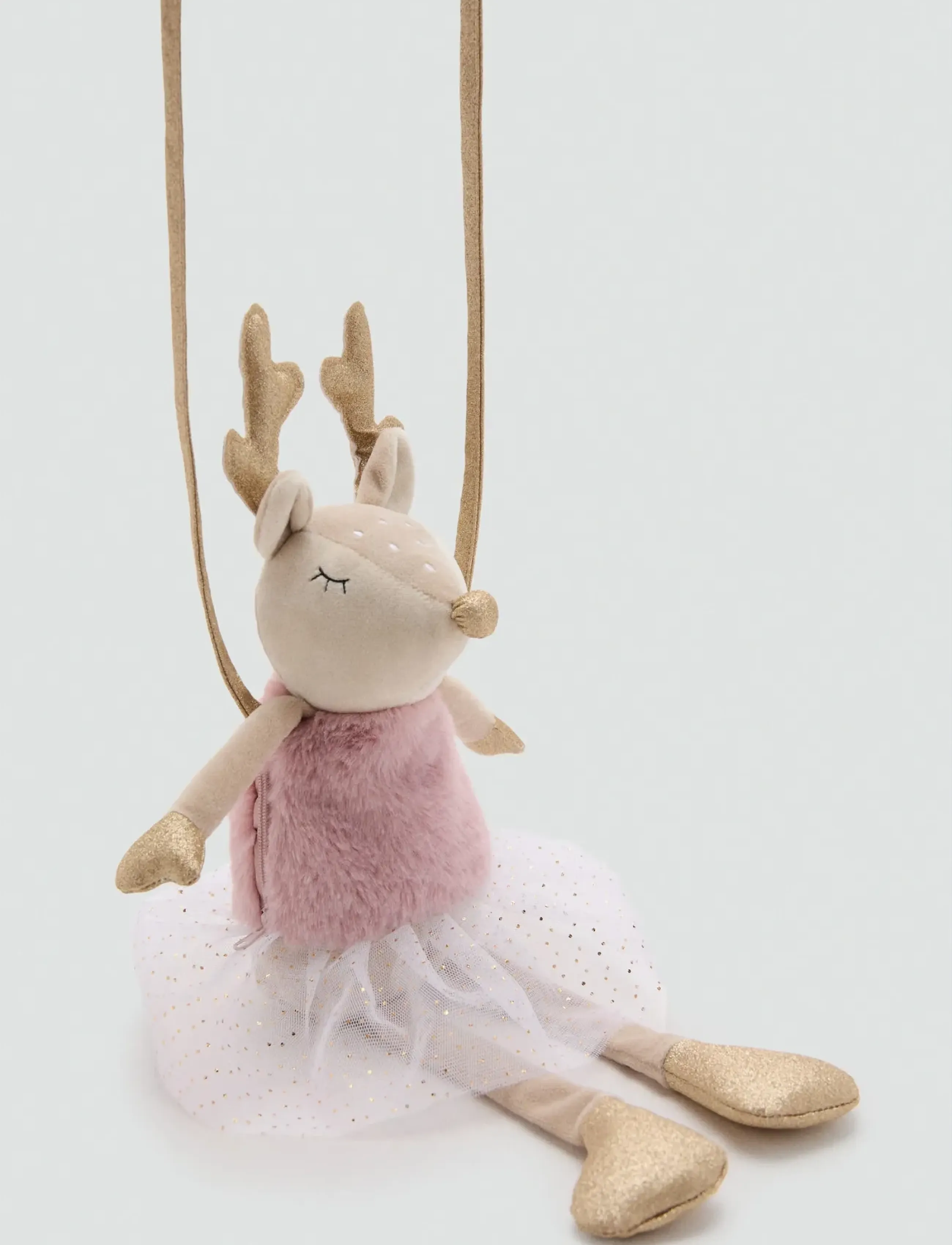 Mango Reindeer Bag, One Size, Bags, Rosa - Shoulder Kinder