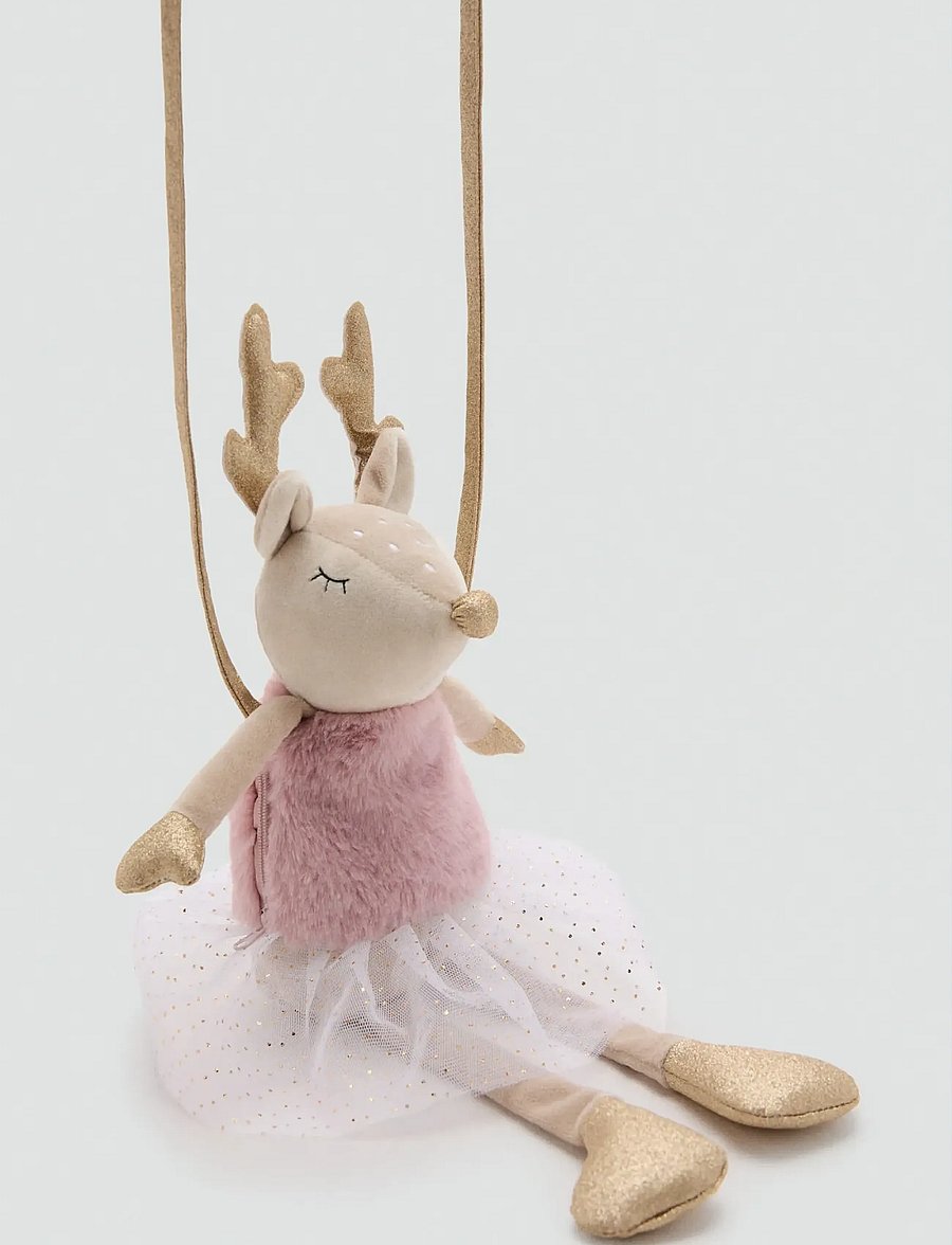 Mango - Reindeer bag - axelremsväskor - lt-pastel pink - 0