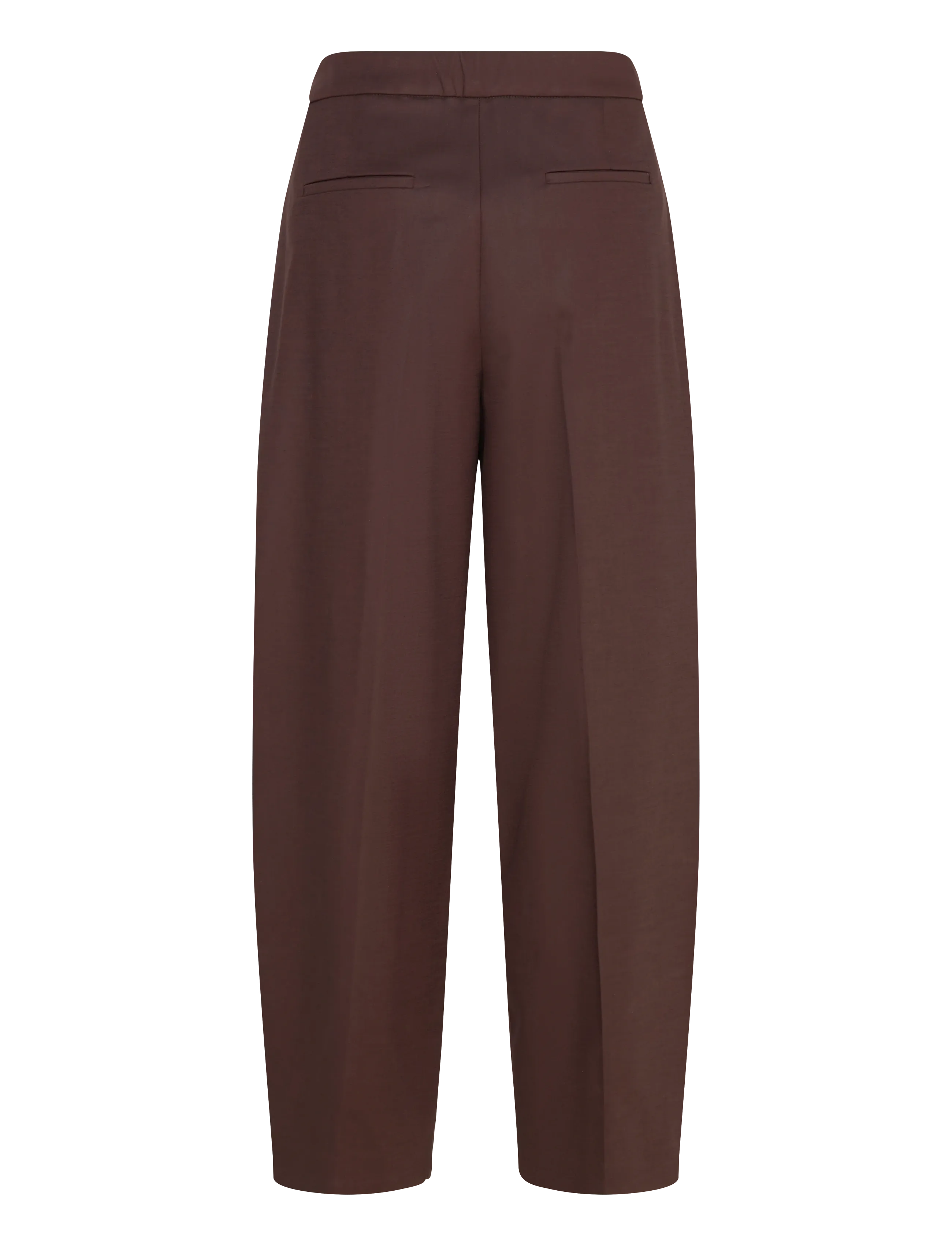 Mango - Pleated wide leg trousers - bukser med brede ben - dark brown - 2
