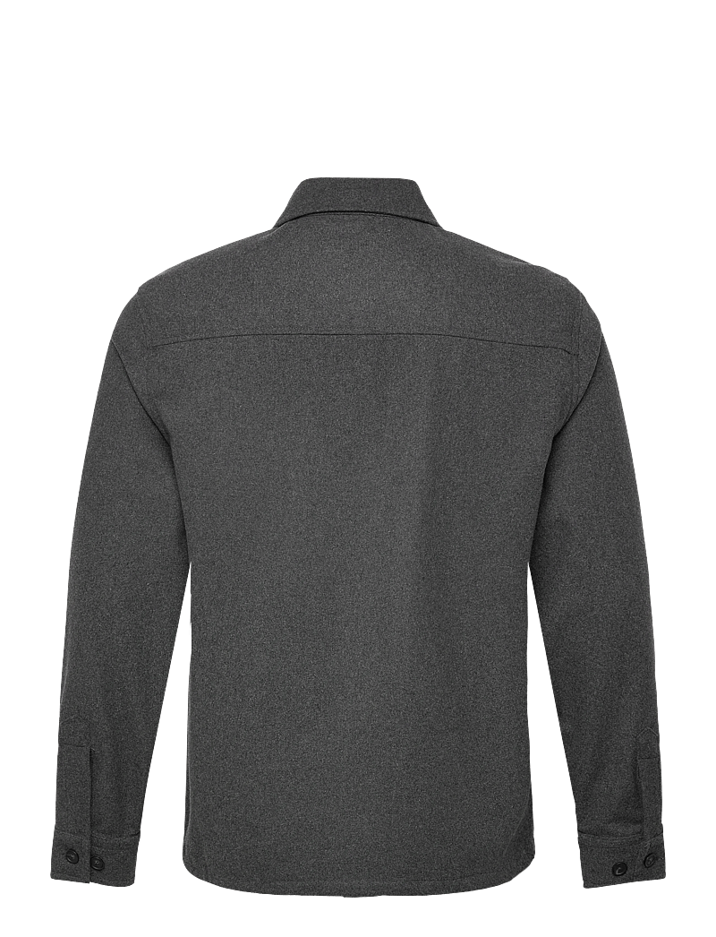 Mango - Wool overshirt with pockets - kollektioner - grey - 2