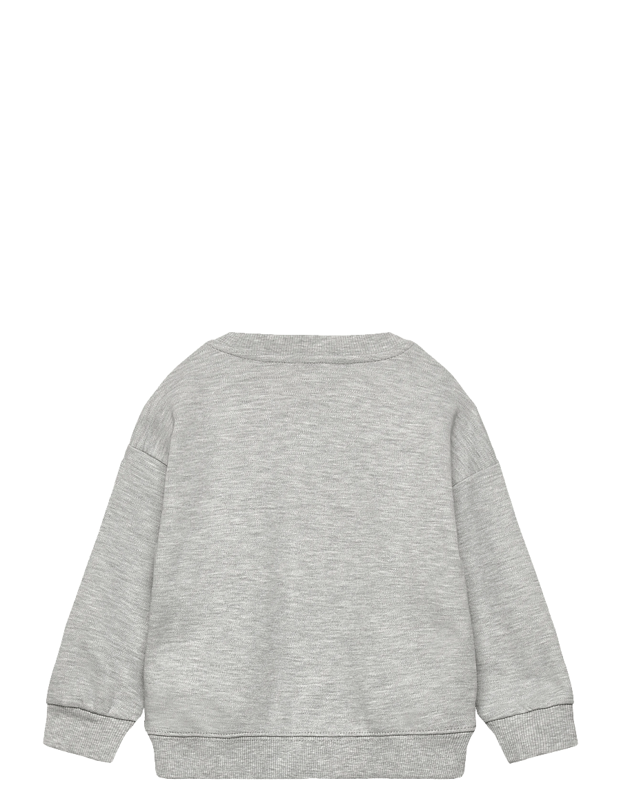 Mango - Oversize cotton sweatshirt - sweatshirts - medium grey - 2