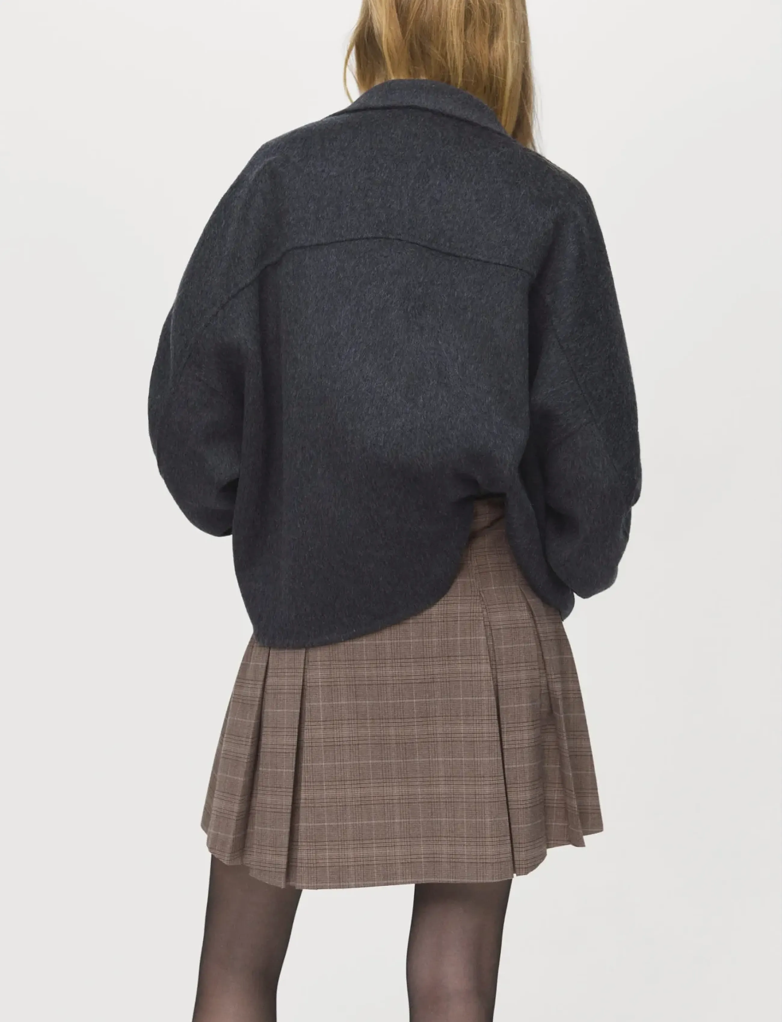 Mango - Pleated mini-skirt - plisserade kjolar - medium brown - 2