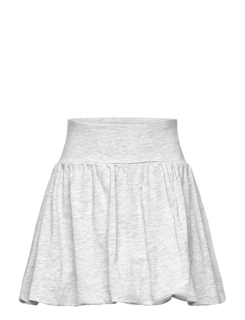 Mango - Puffed cotton skirt - korta kjolar - lt pastel grey - 1