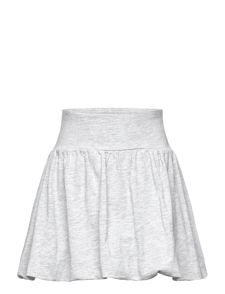 Mango - Puffed cotton skirt - minihameet - lt pastel grey - 1