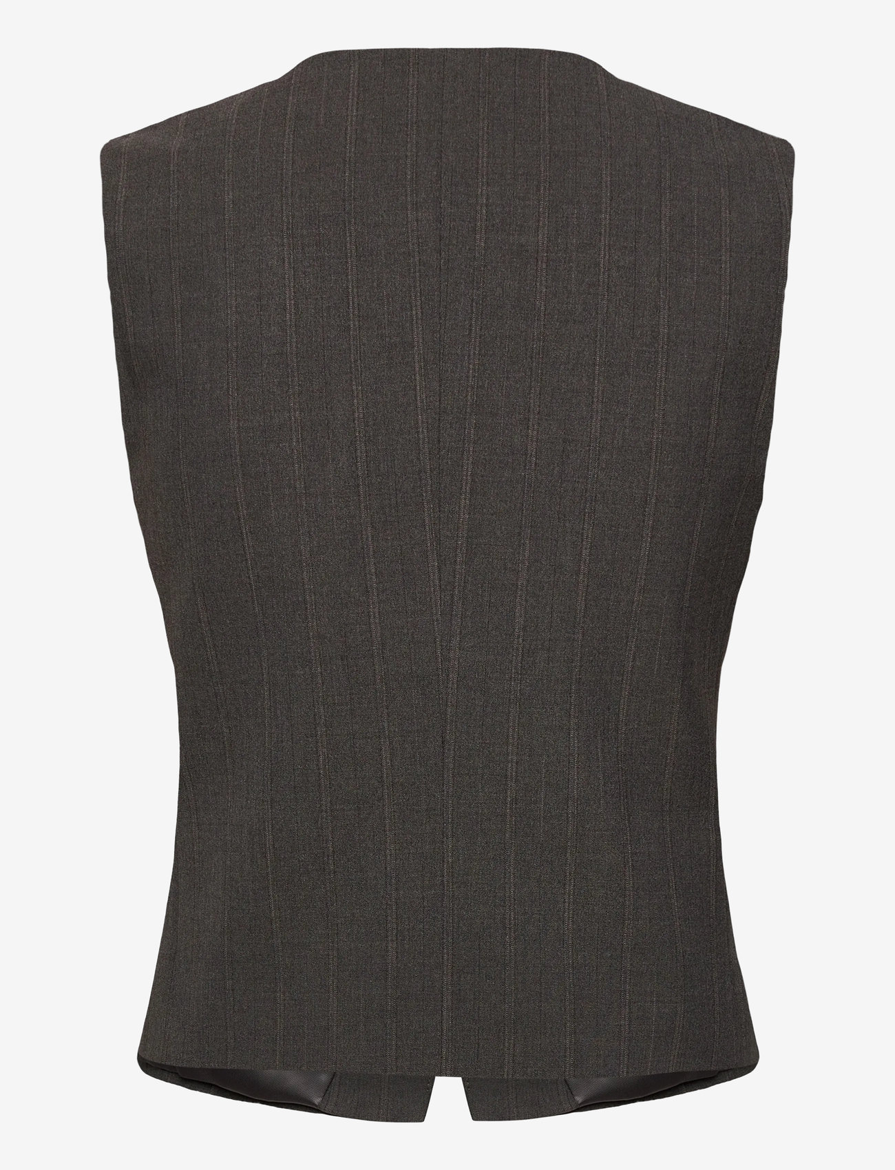 Mango - Suit waistcoat with buttons - gestrickte westen - grey - 1