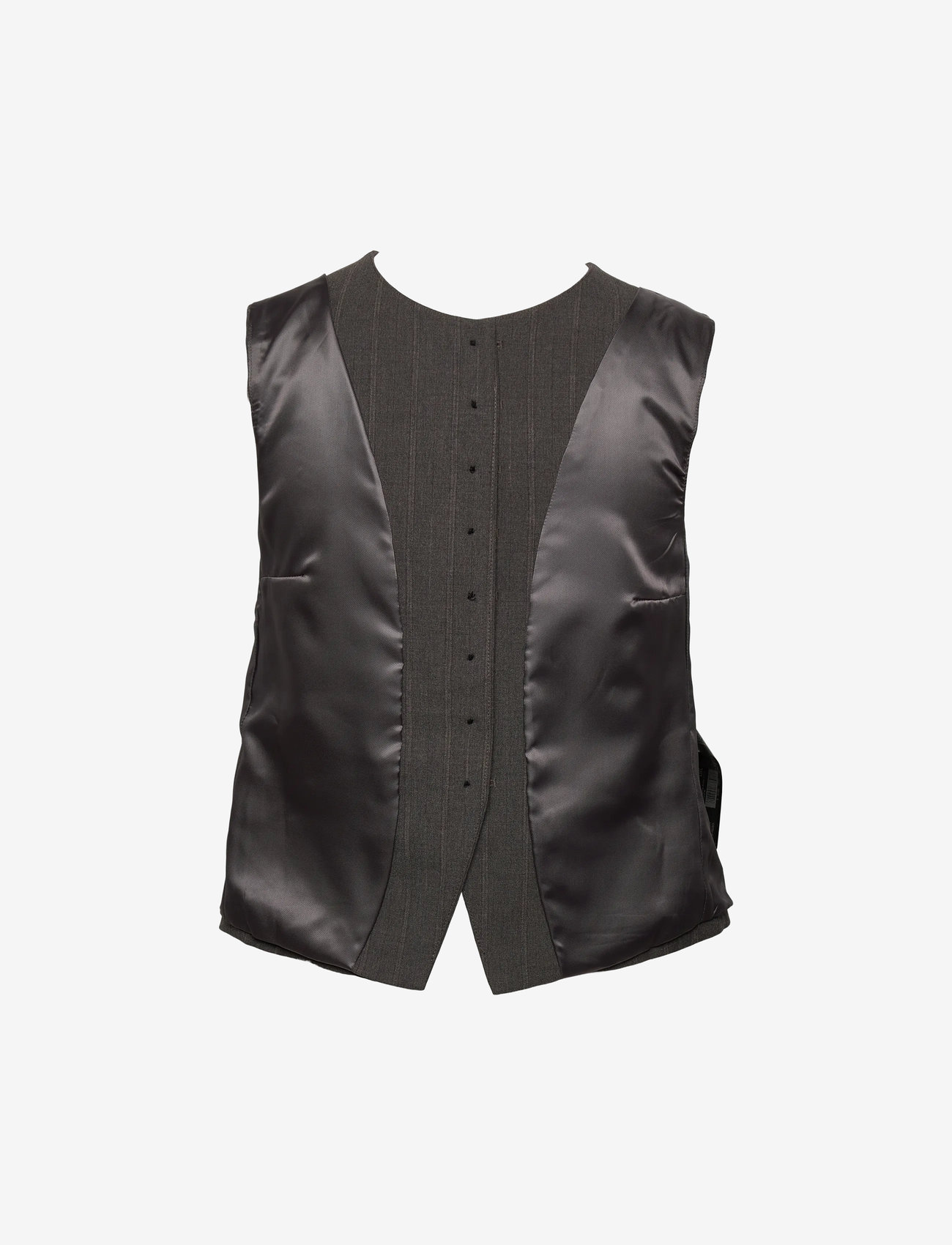 Mango - Suit waistcoat with buttons - gestrickte westen - grey - 2