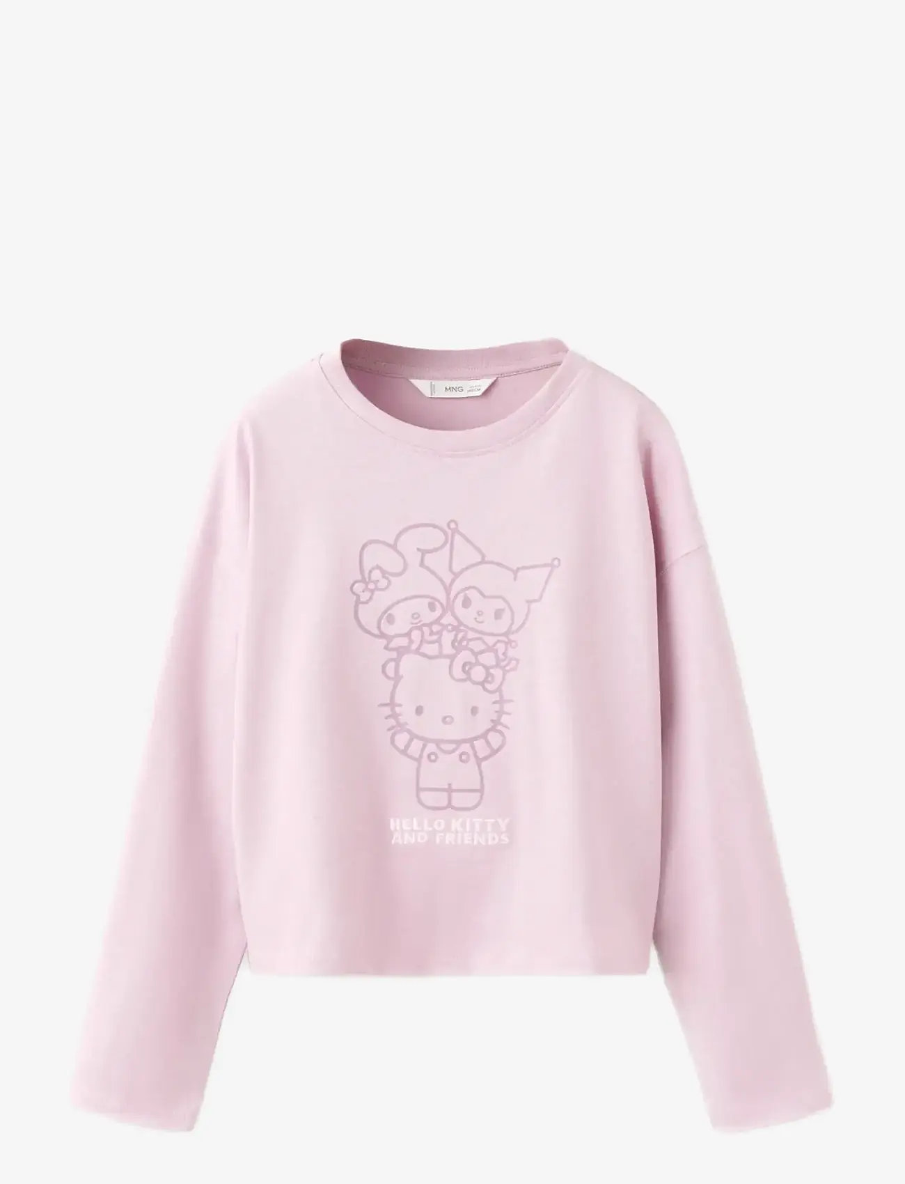 Mango - Hello Kitty t-shirt - langärmelig - pink - 1