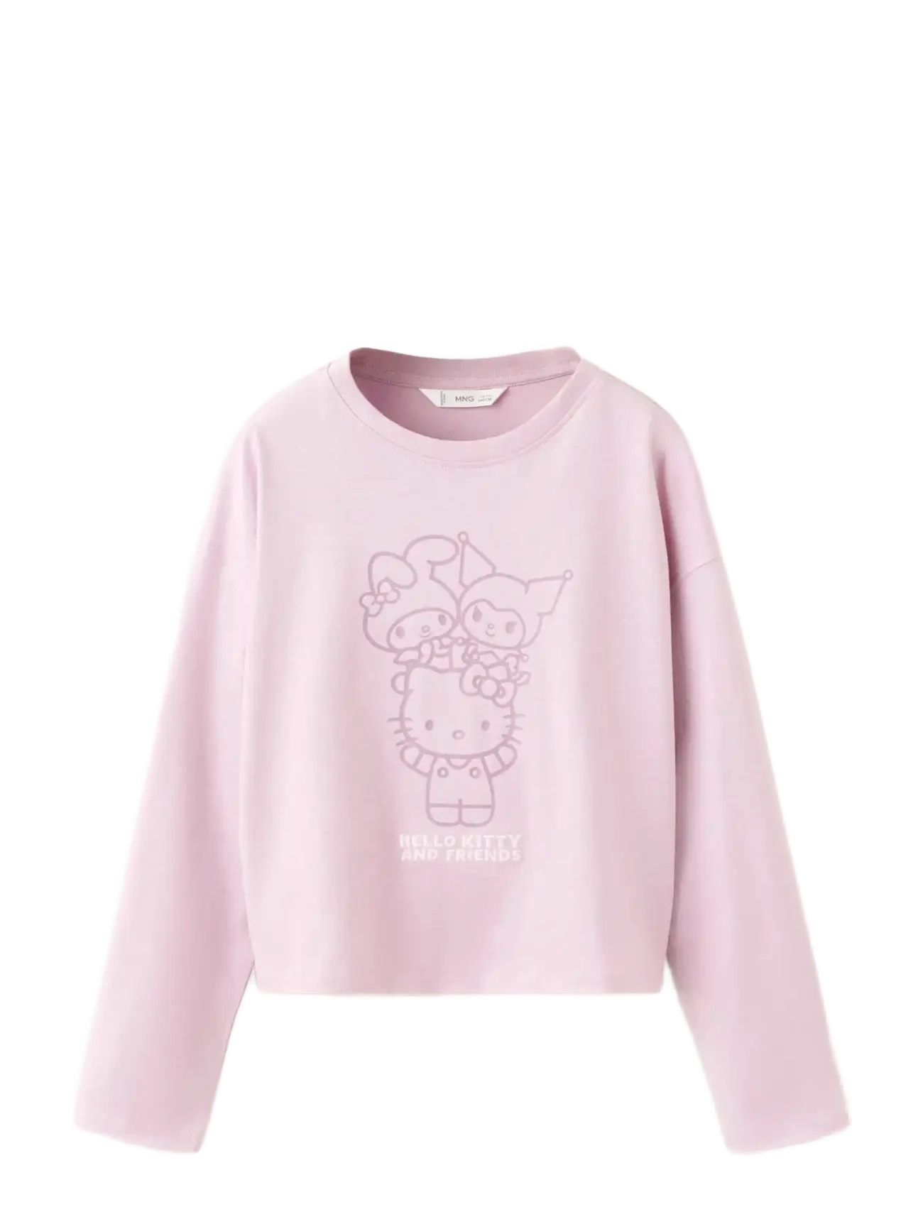 Mango Hello Kitty t-shirt - Overdele - PINK / pink/rose