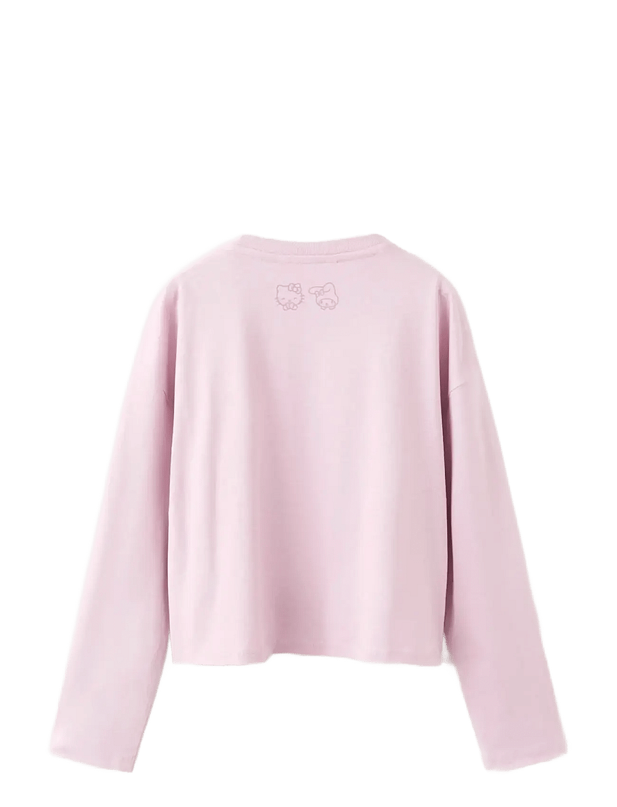 Mango - Hello Kitty t-shirt - långärmade t-shirts - pink - 2